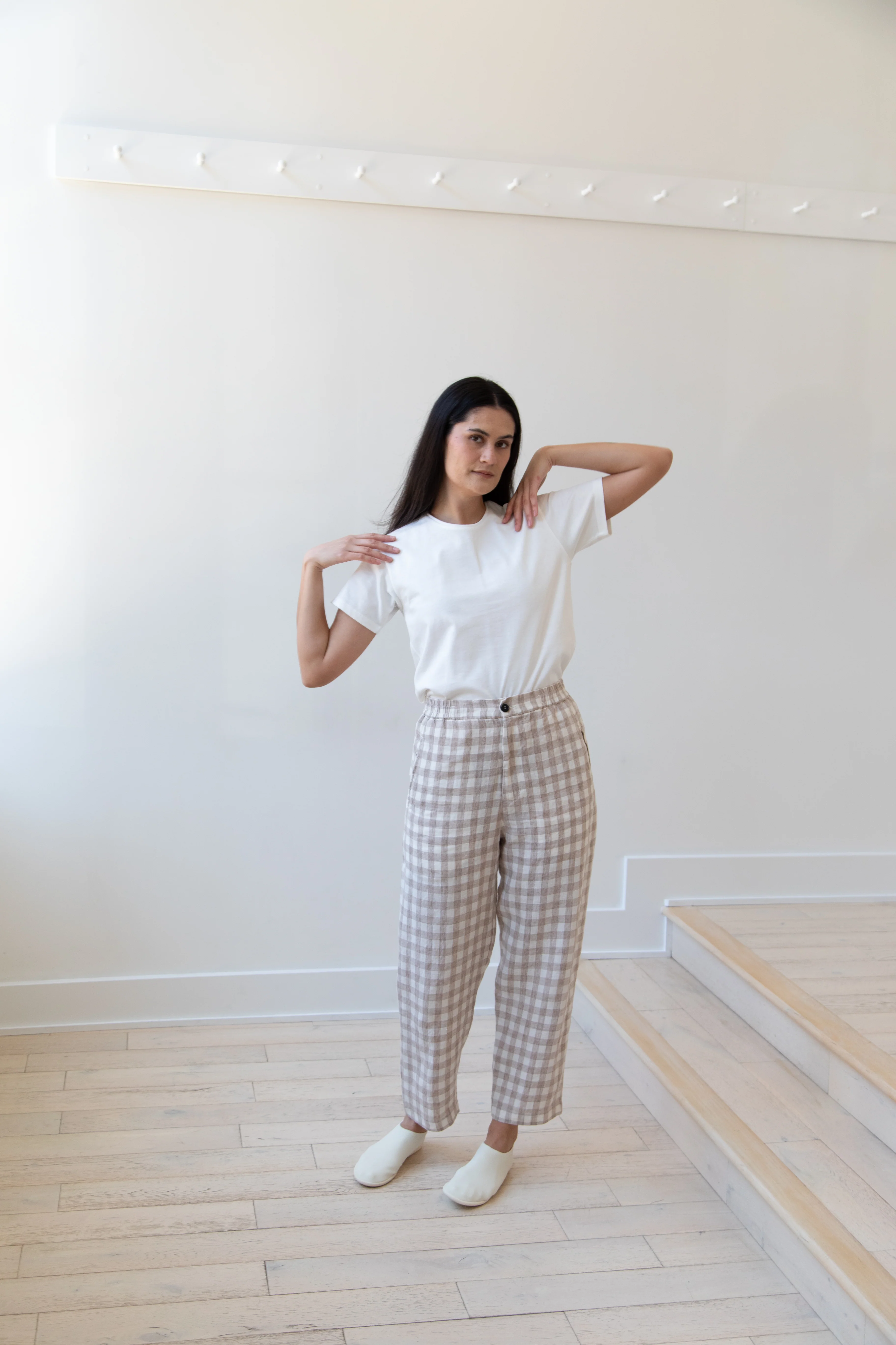 Barena Venezia | Cream Check Trousers - Image 20