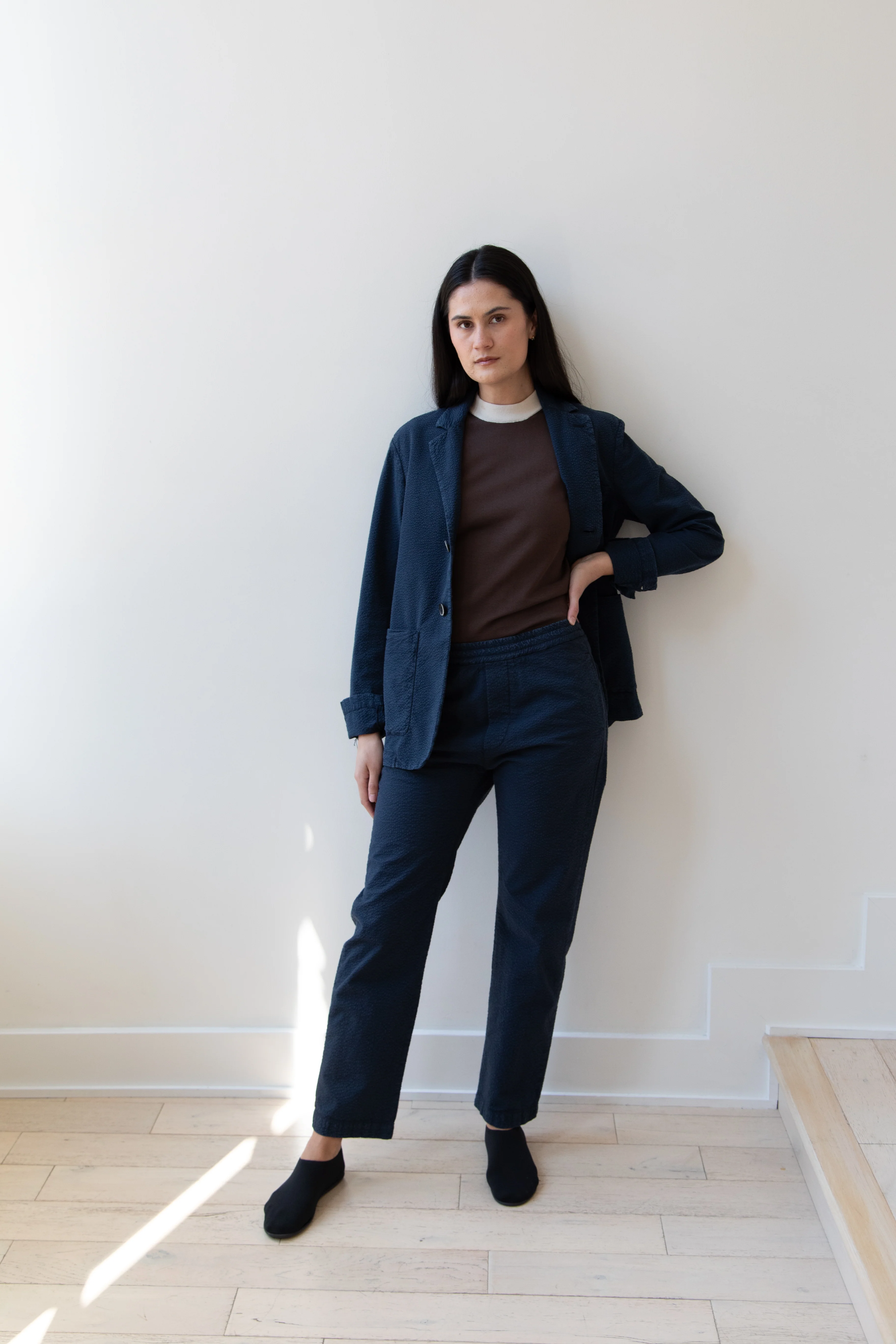Barena Venezia | Textured Navy Trousers - Image 19
