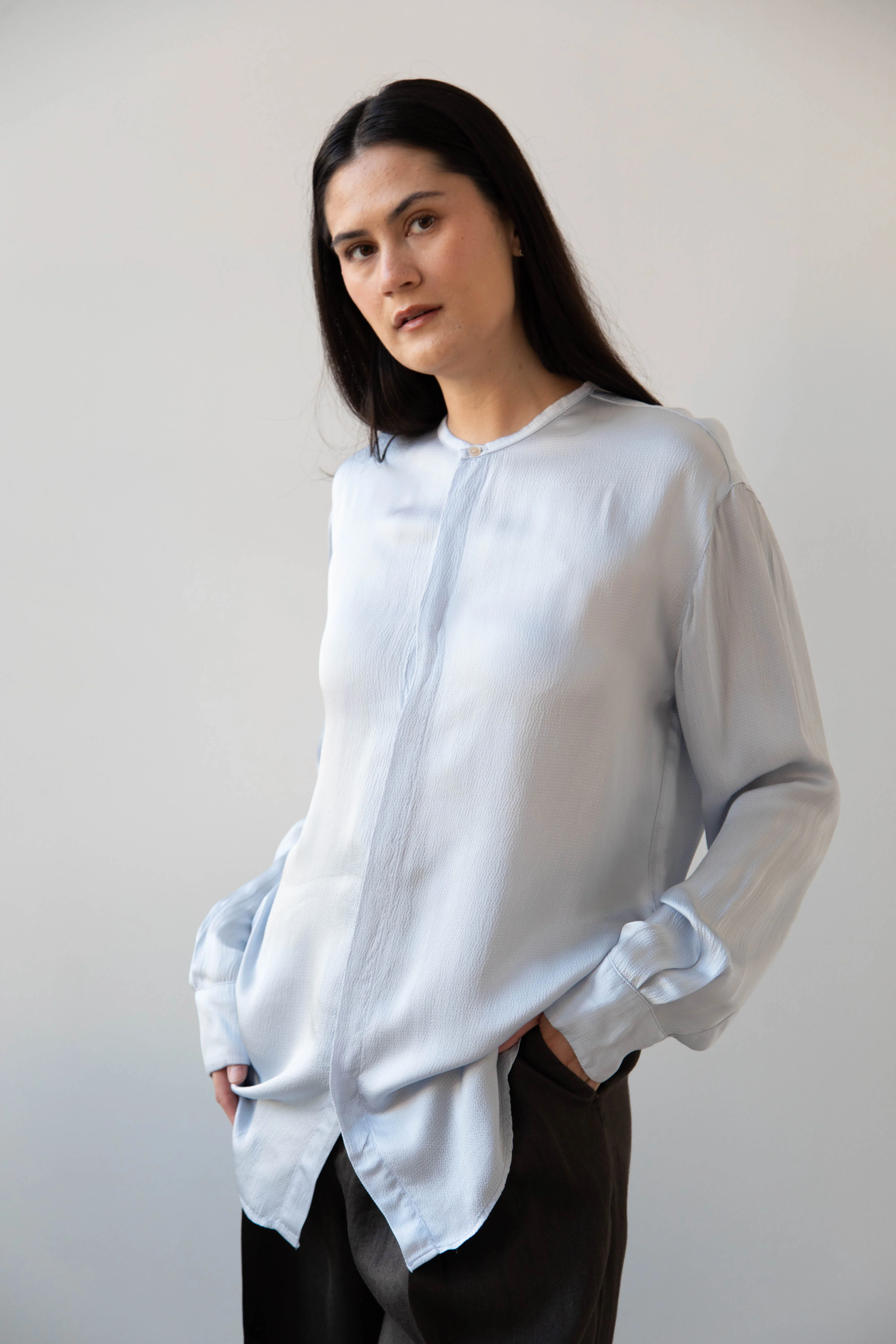 Barena Venezia | Molli Ondina Blouse in Cielo Blue - Image 10
