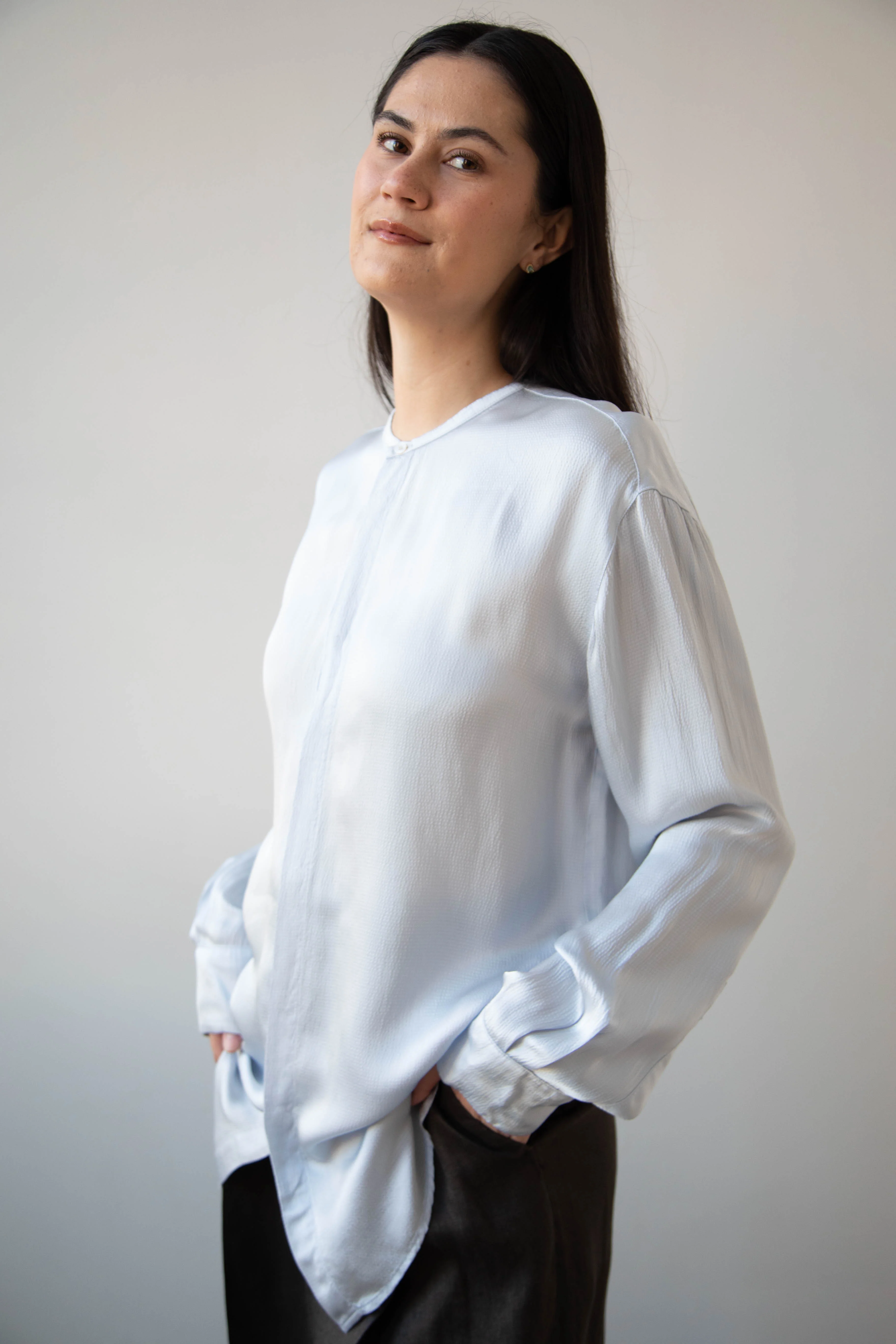 Barena Venezia | Molli Ondina Blouse in Cielo Blue - Image 12