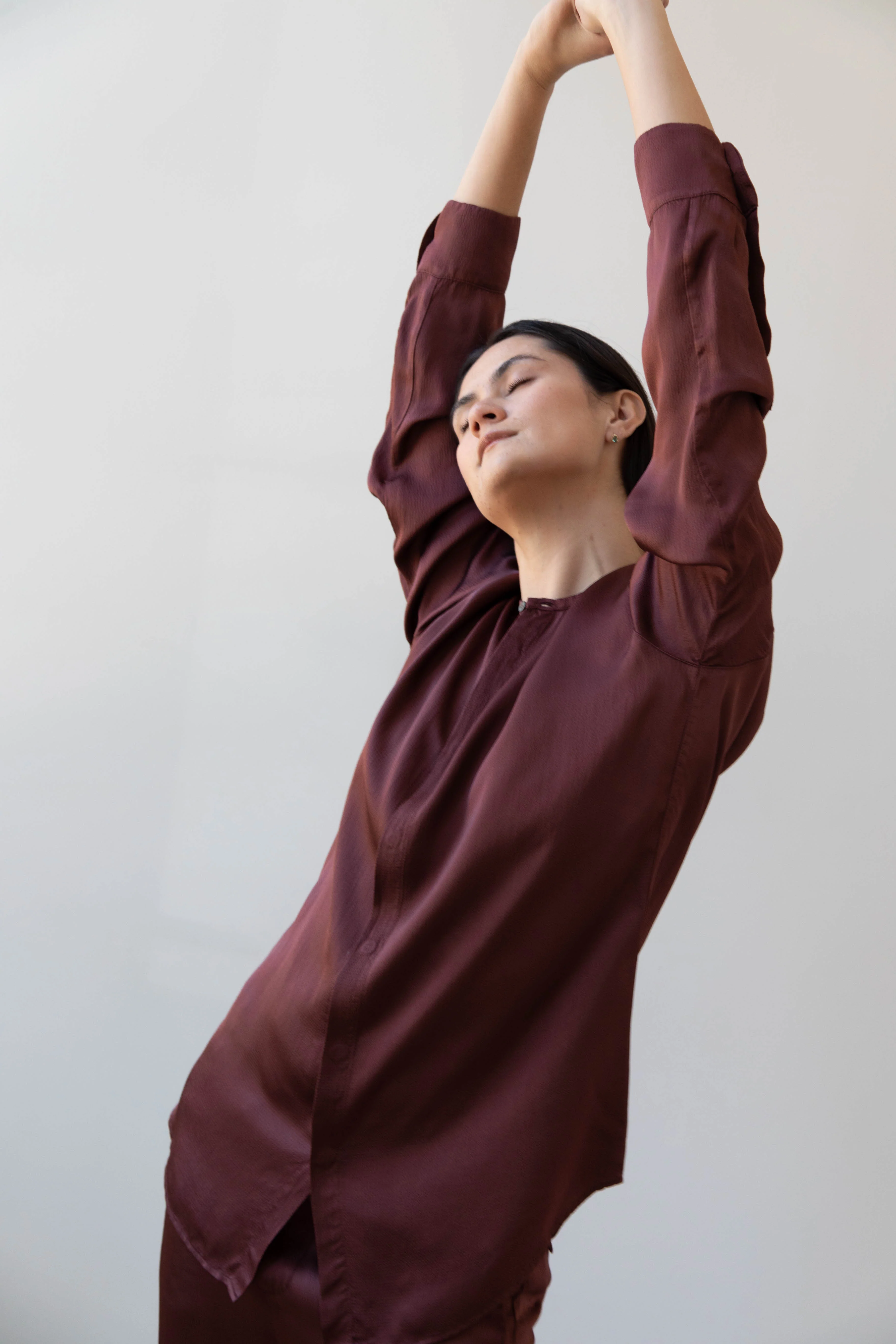 Barena Venezia | Molli Ondina Blouse in Vino - Image 15