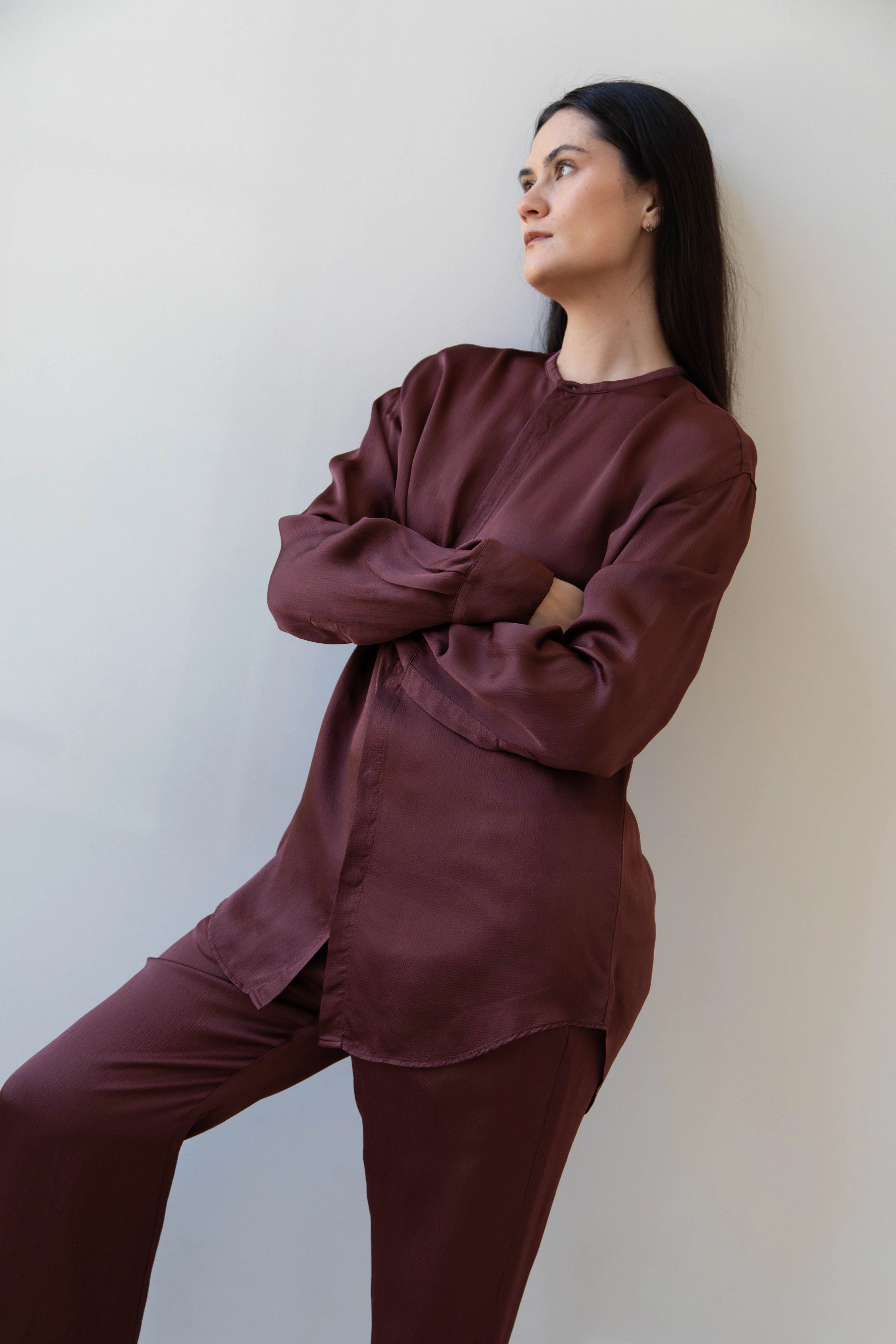 Barena Venezia | Molli Ondina Blouse in Vino - Image 20