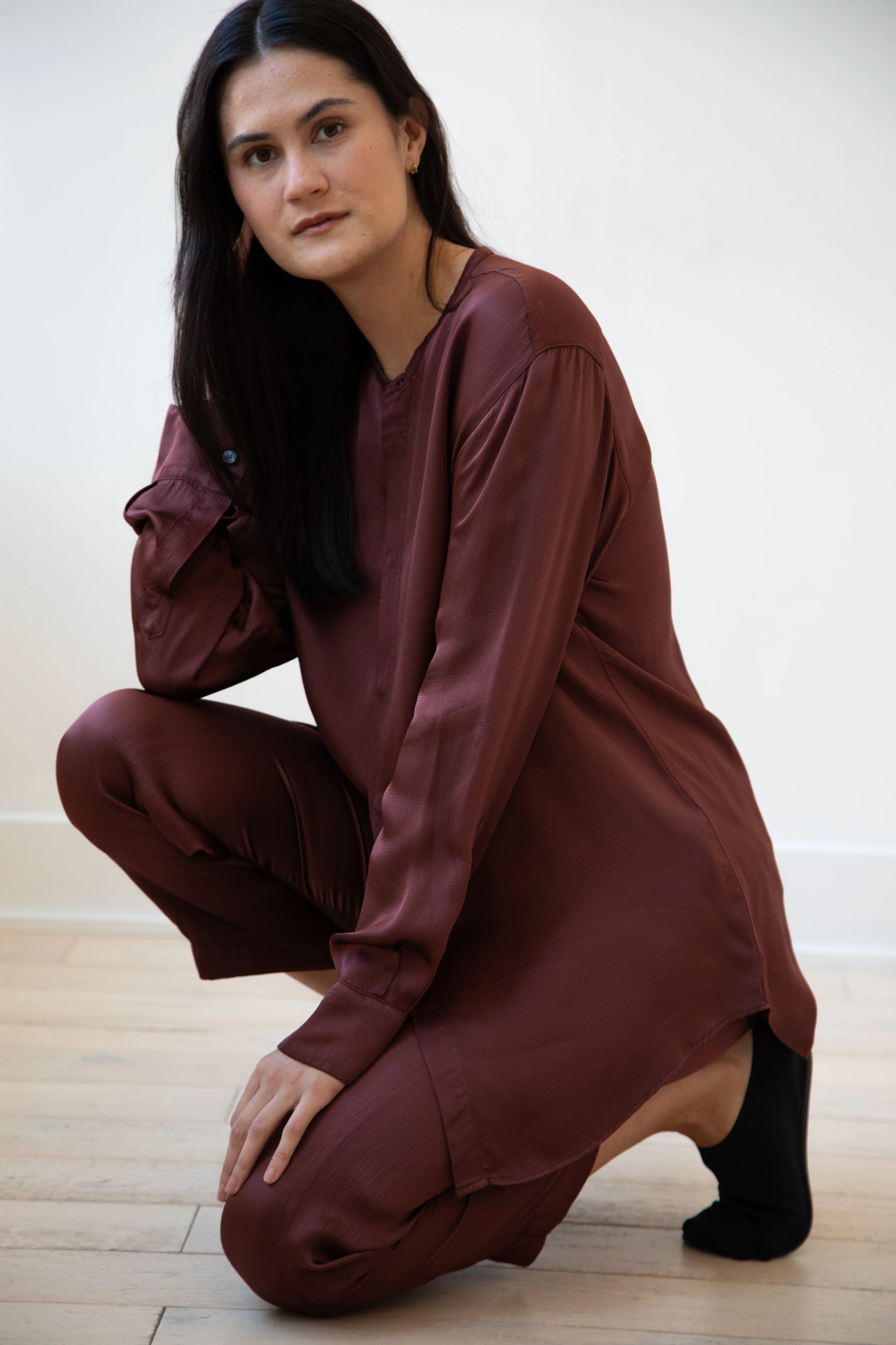Barena Venezia | Molli Ondina Blouse in Vino - Image 36