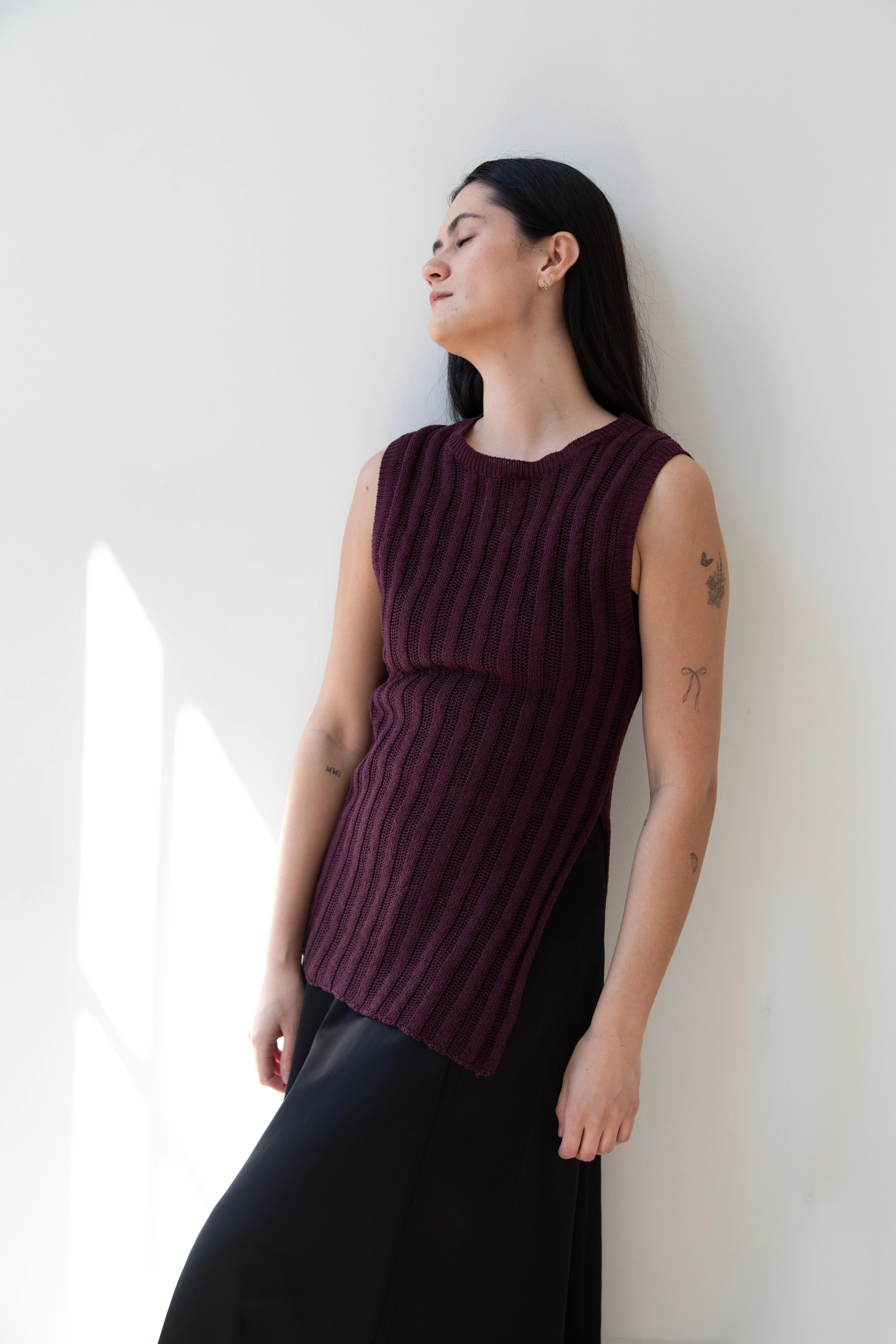 Barena Venezia | Perry Marris Top in Vino Knit - Image 12