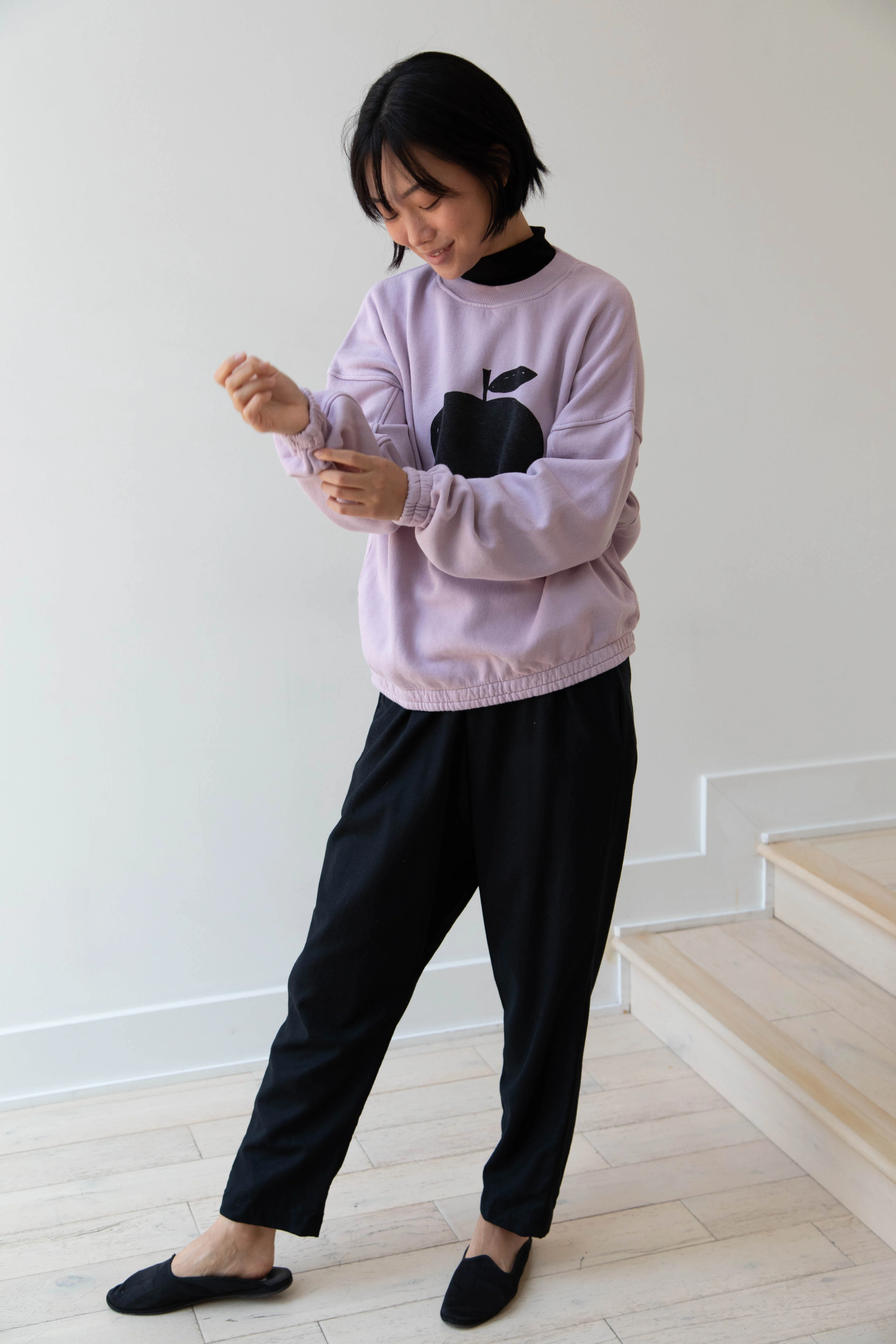 Bobo Choses Poma Sweatshirt in Lavender - Image 10