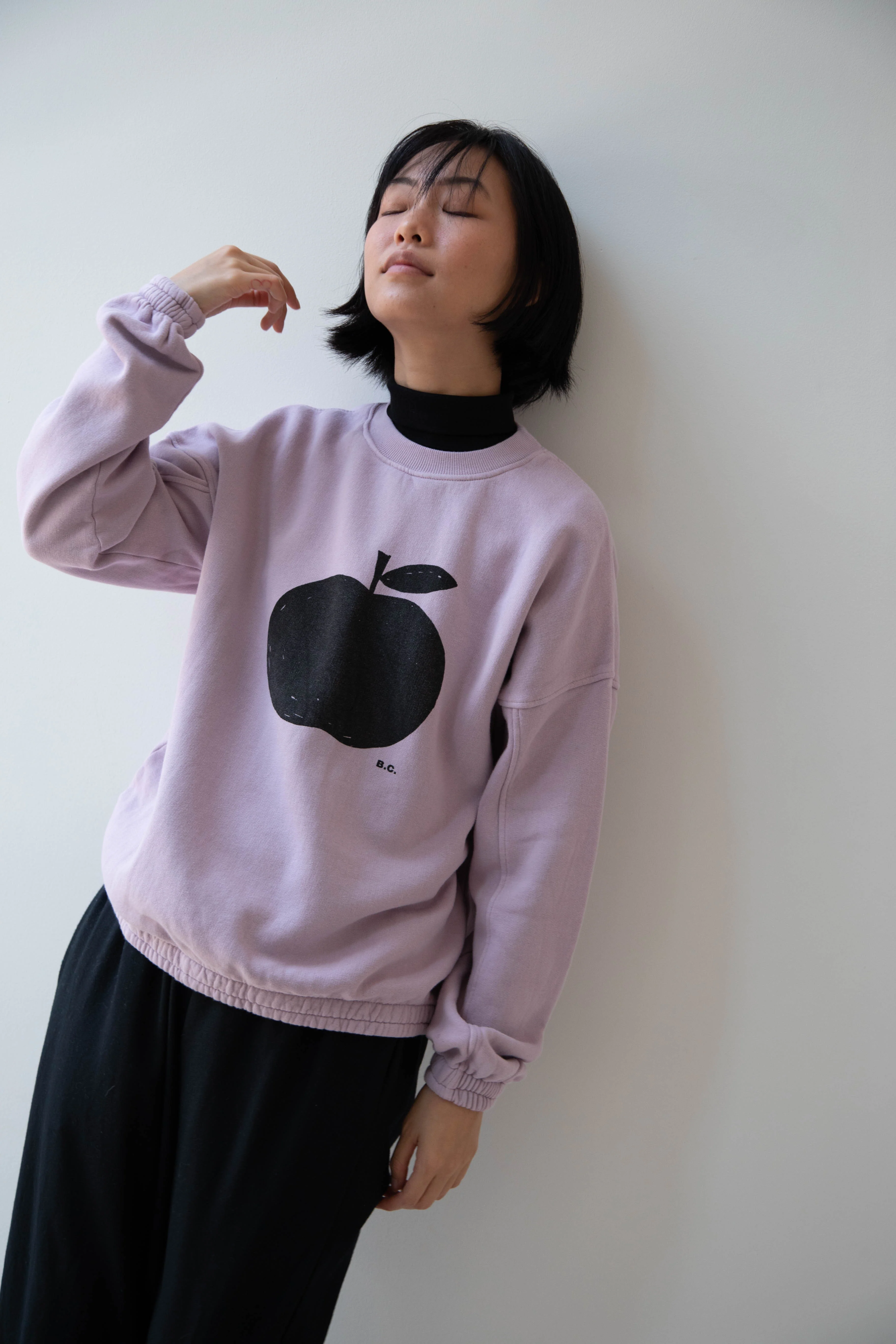 Bobo Choses Poma Sweatshirt in Lavender - Image 20