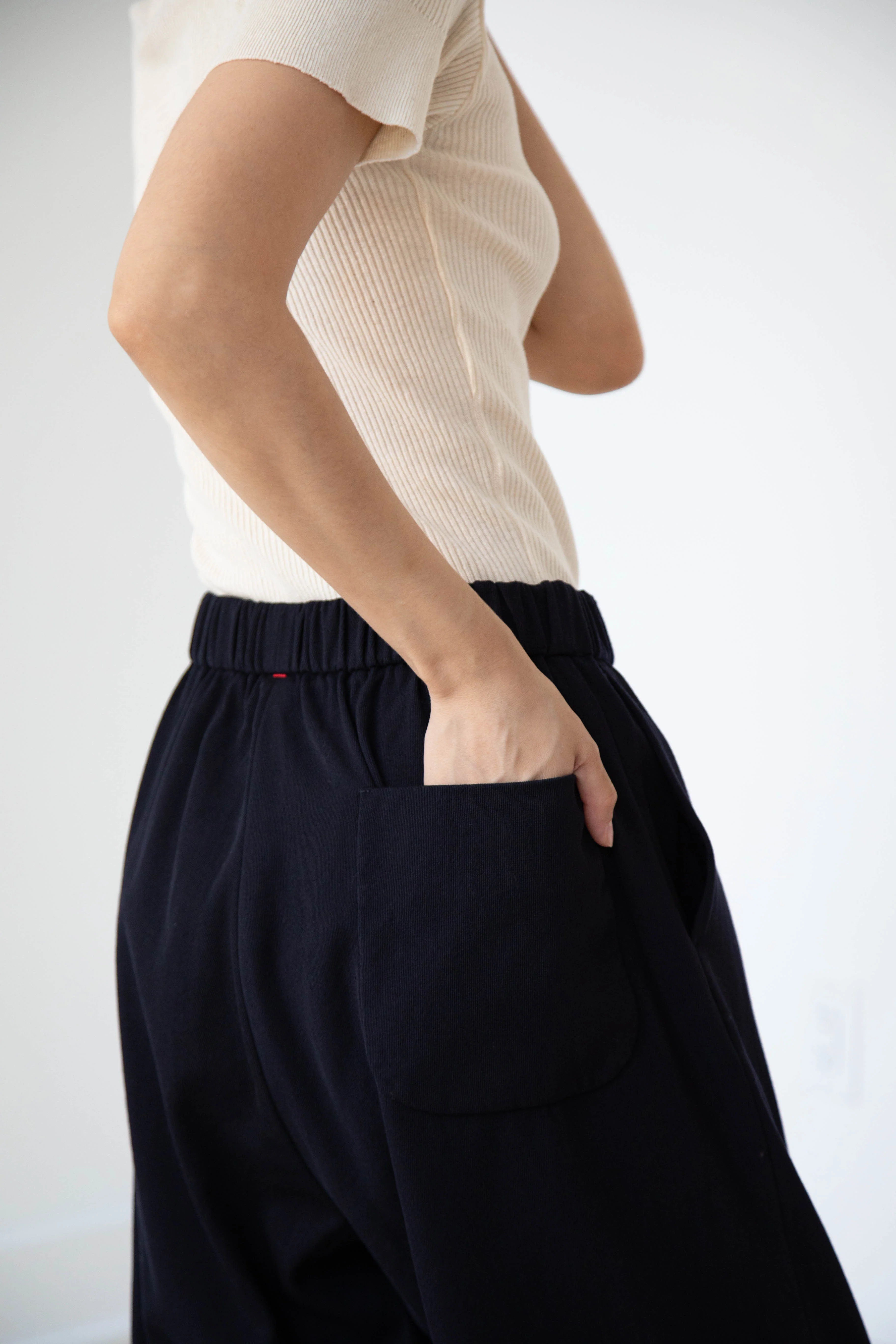 Casey Casey | Fabi Pants in Navy Cotton Wool - Image 16