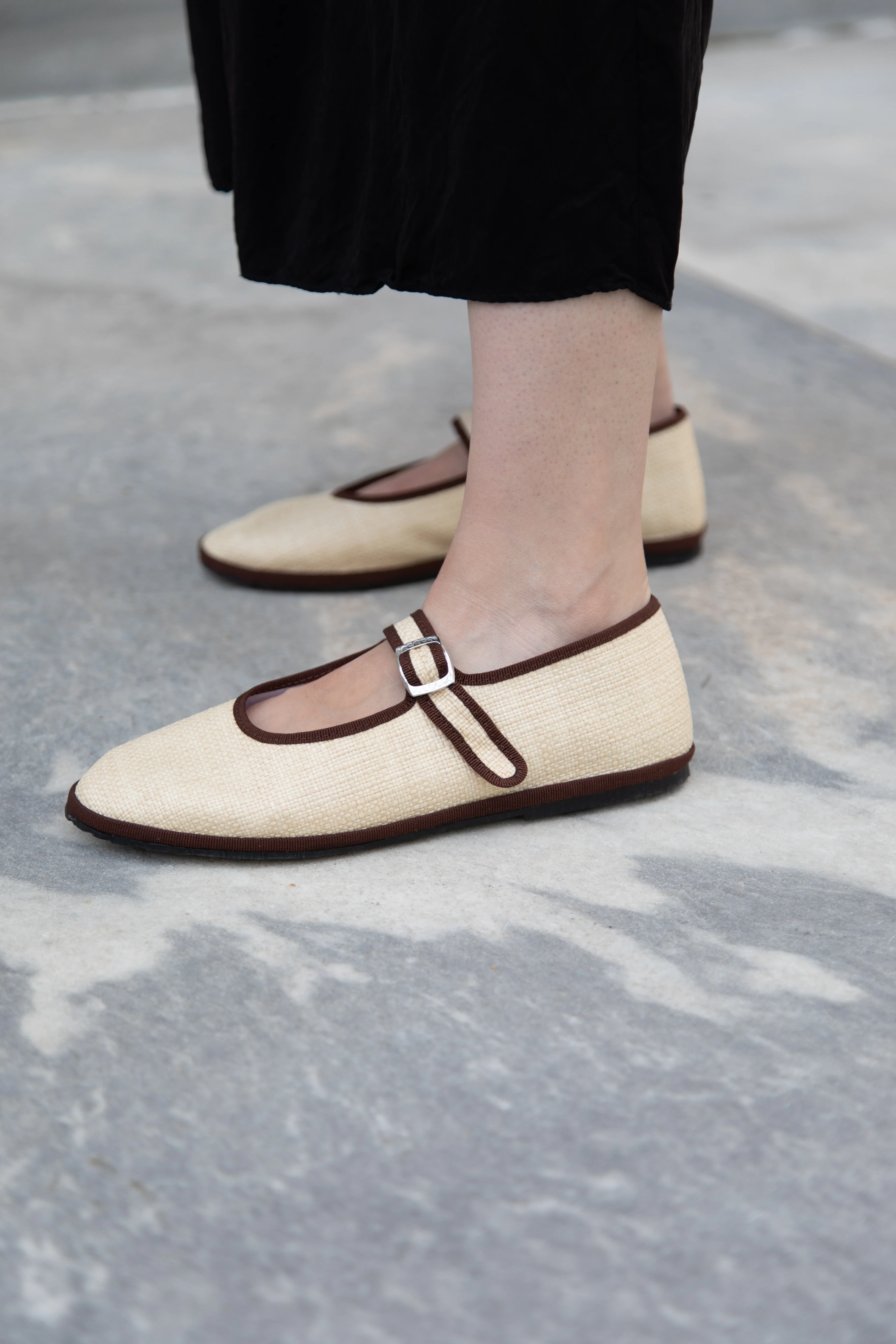 Drogheria Crivellini | Mary Janes in Ecru Raffia - Image 5