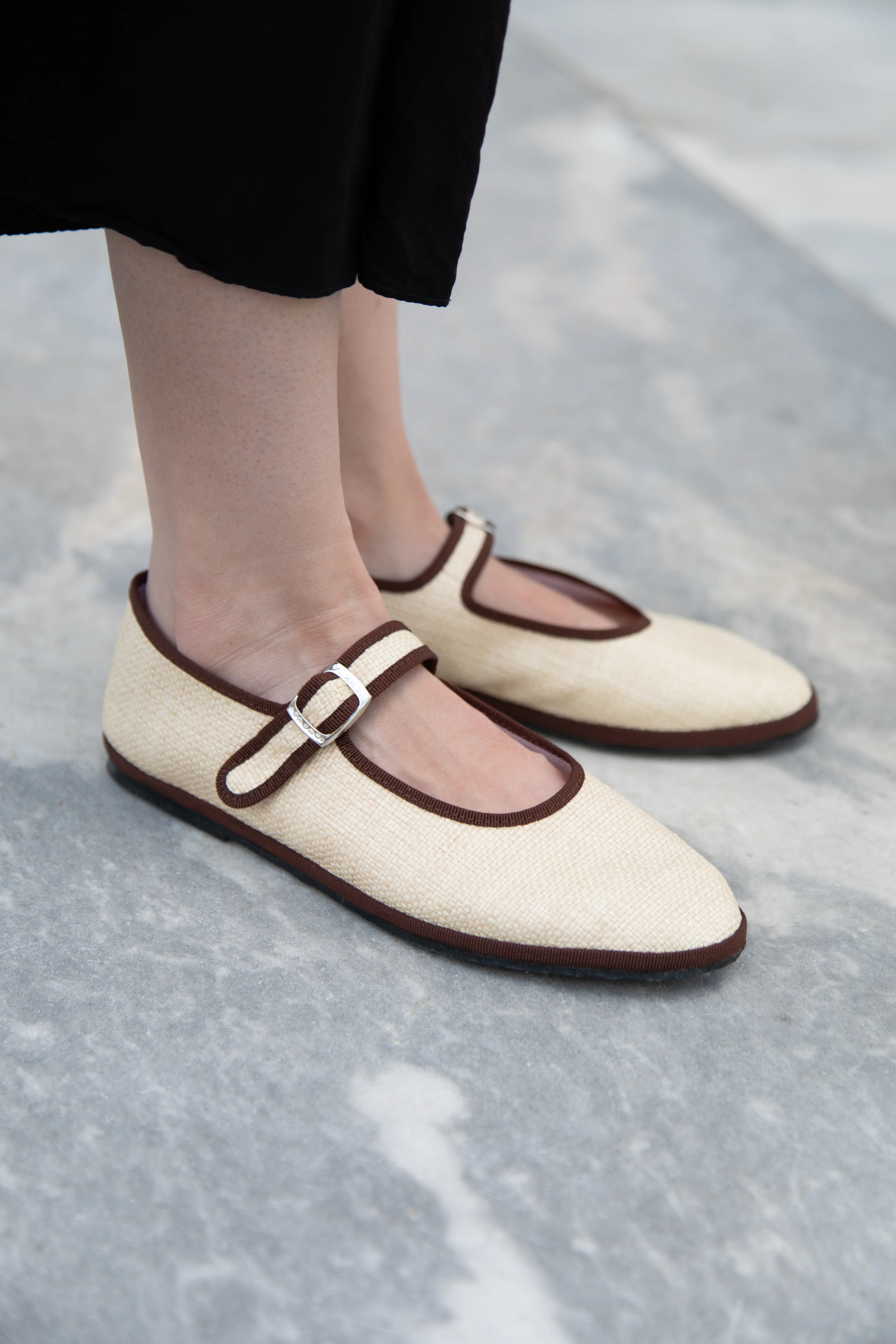 Drogheria Crivellini | Mary Janes in Ecru Raffia - Image 6