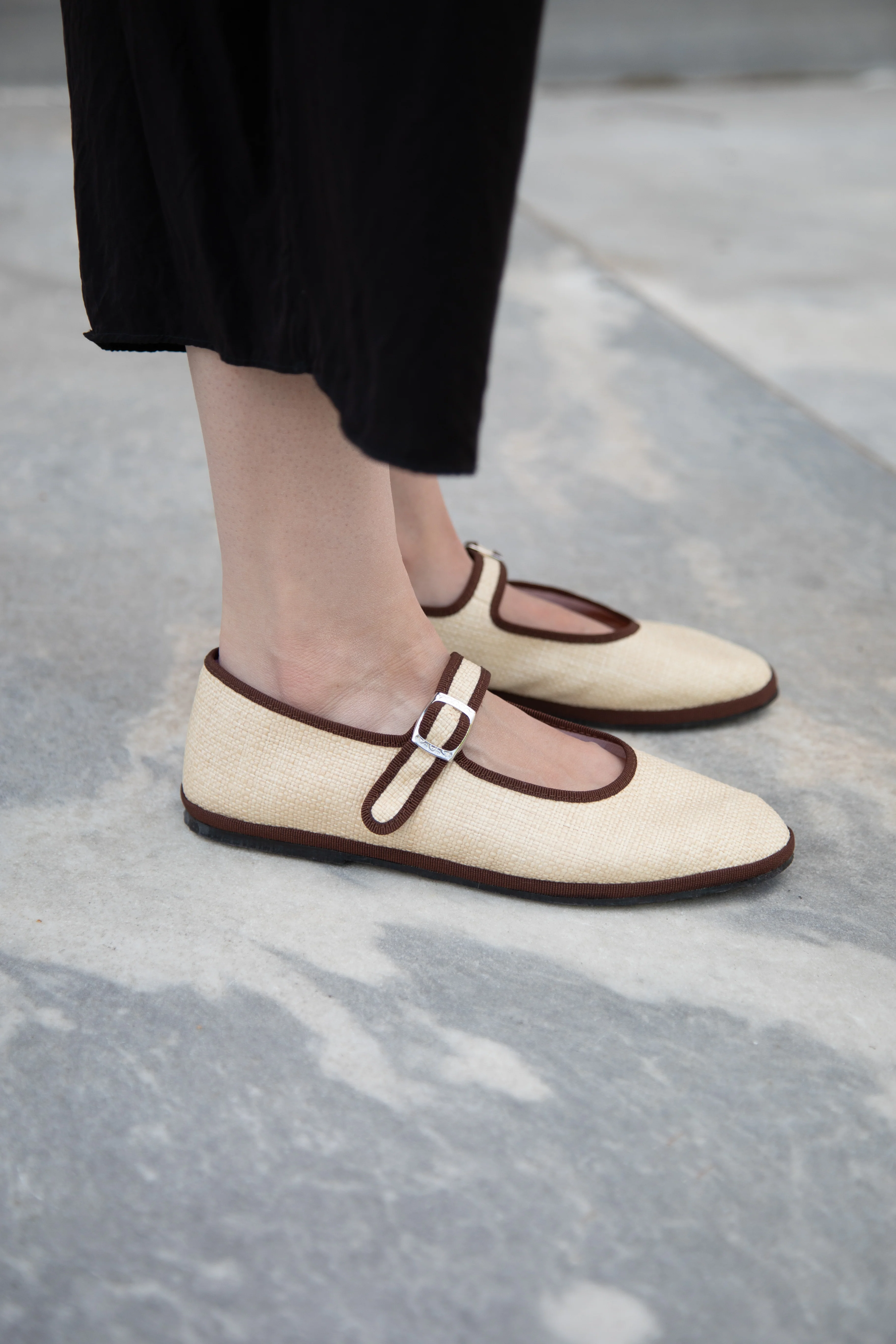 Drogheria Crivellini | Mary Janes in Ecru Raffia - Image 8