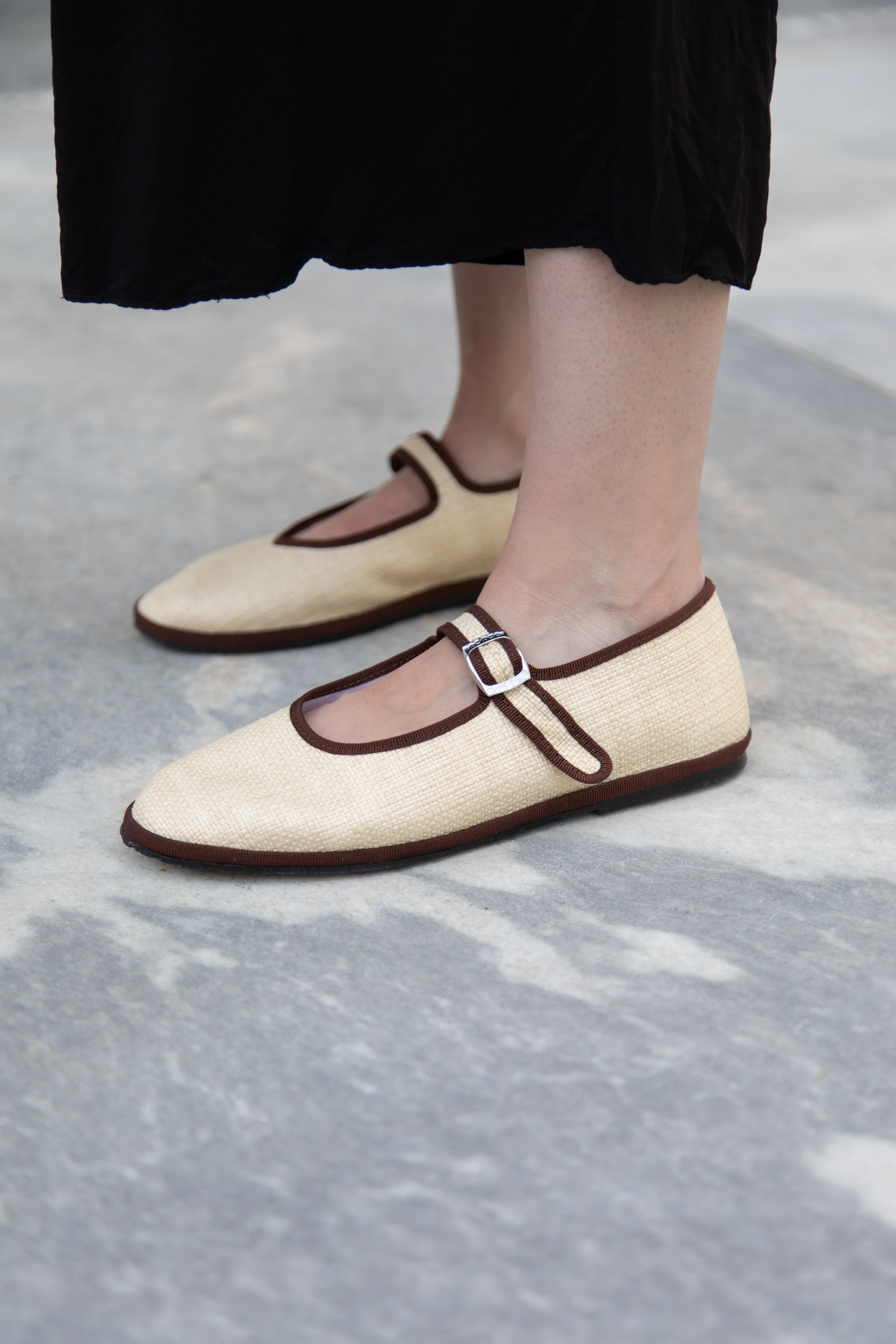Drogheria Crivellini | Mary Janes in Ecru Raffia - Image 9