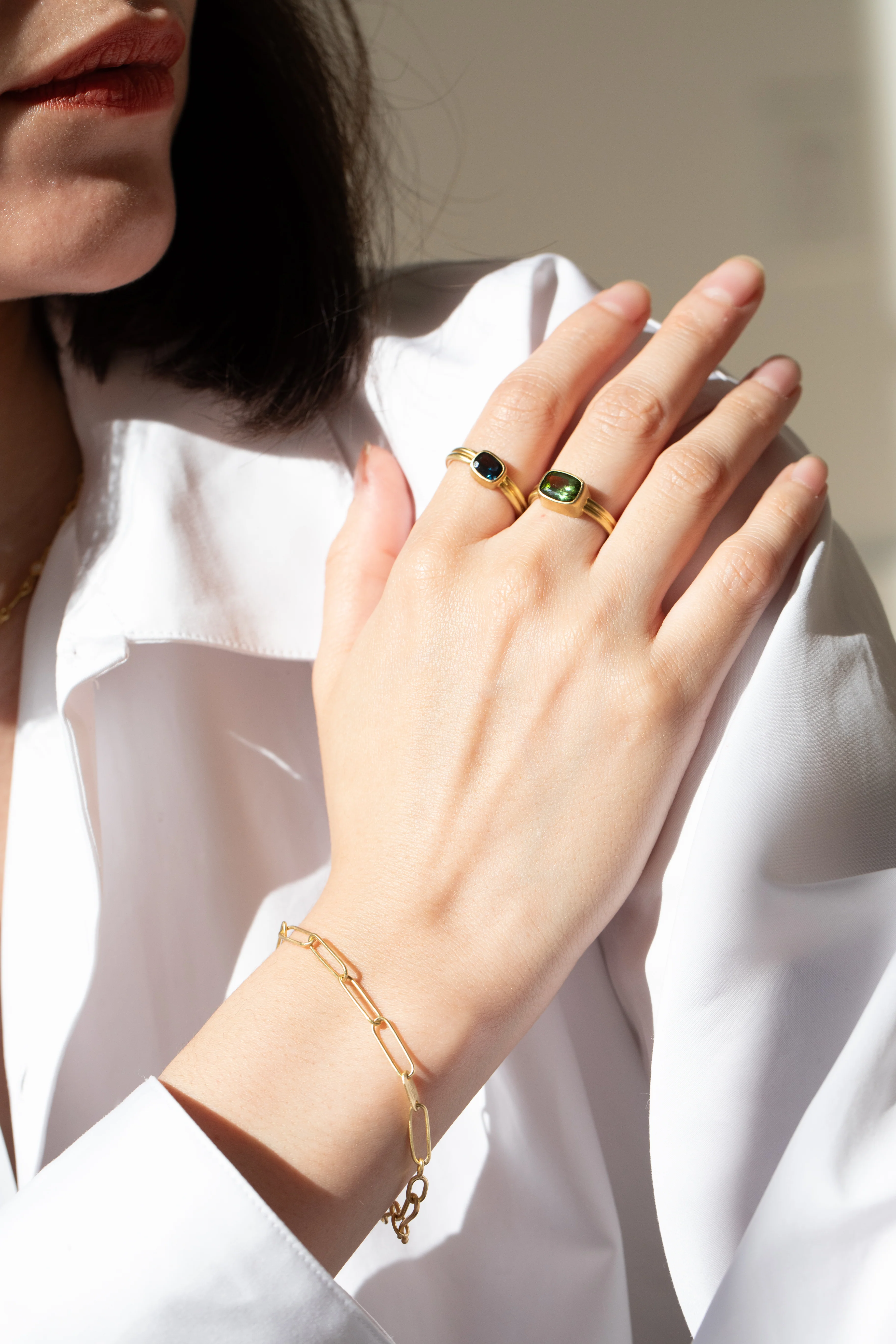 East Camp | 18k Handmade Lauretta Bracelet - Image 15