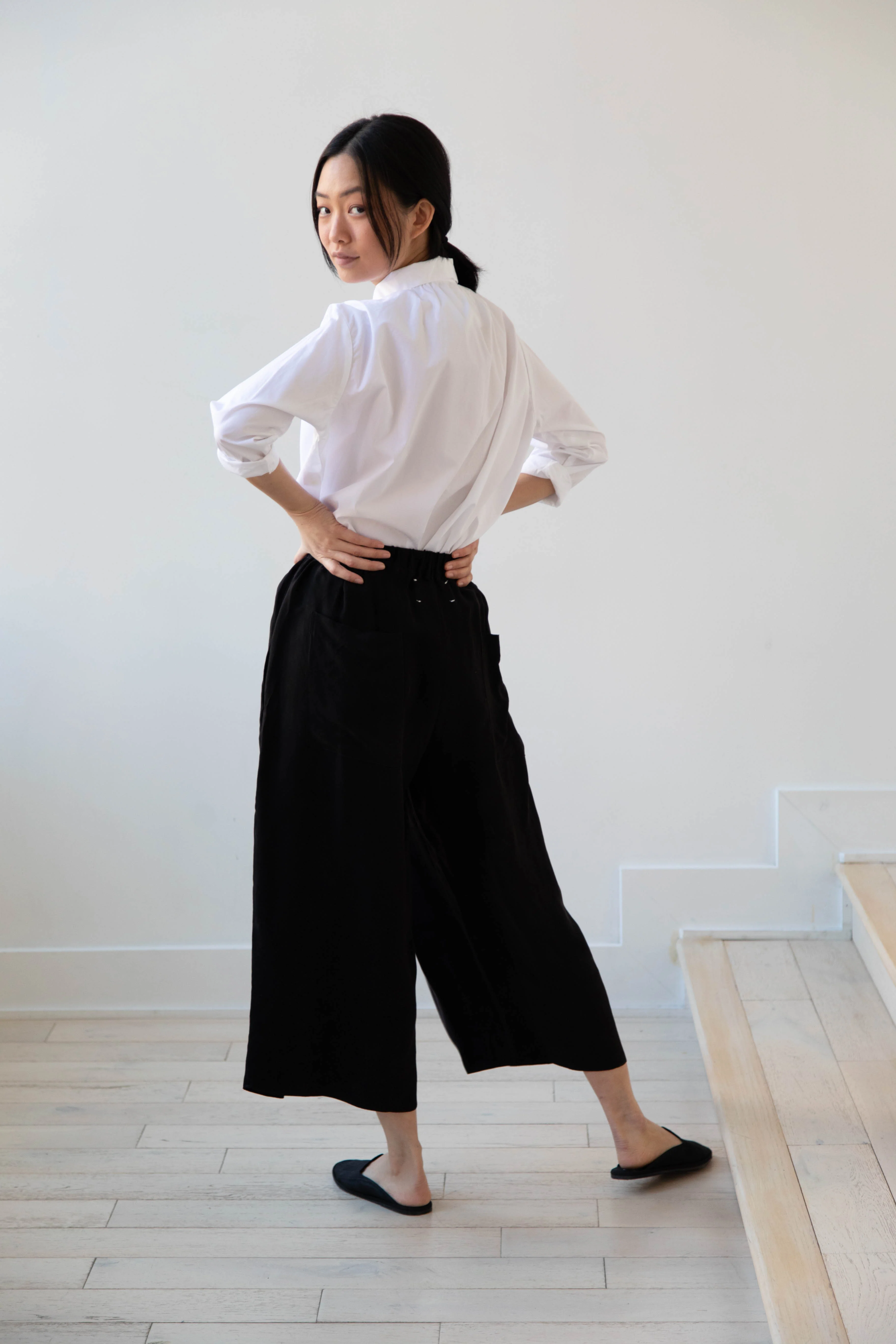 Fabiana Pigna | Cayo Pants in Obsidian Cupro - Image 11