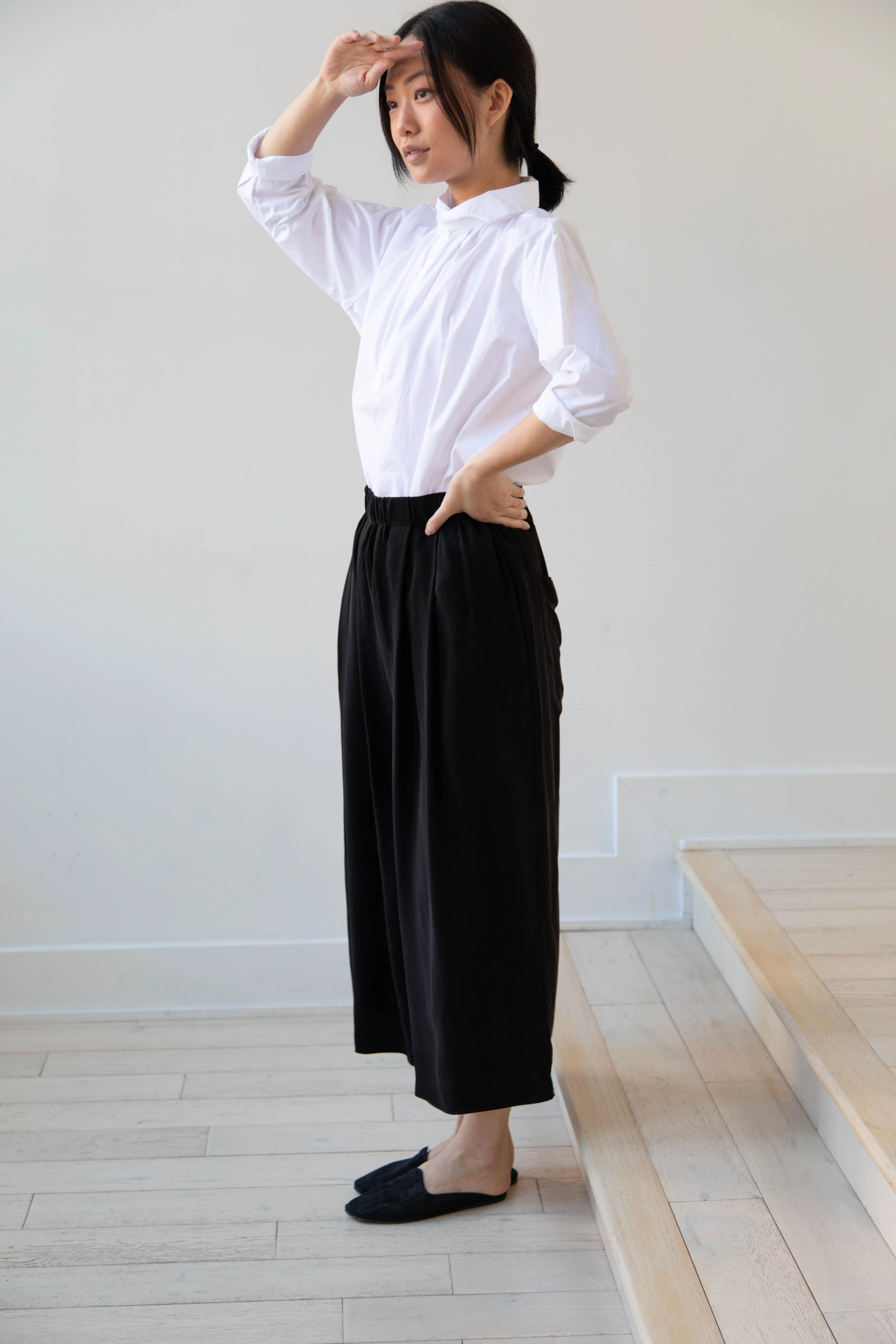 Fabiana Pigna | Cayo Pants in Obsidian Cupro - Image 13