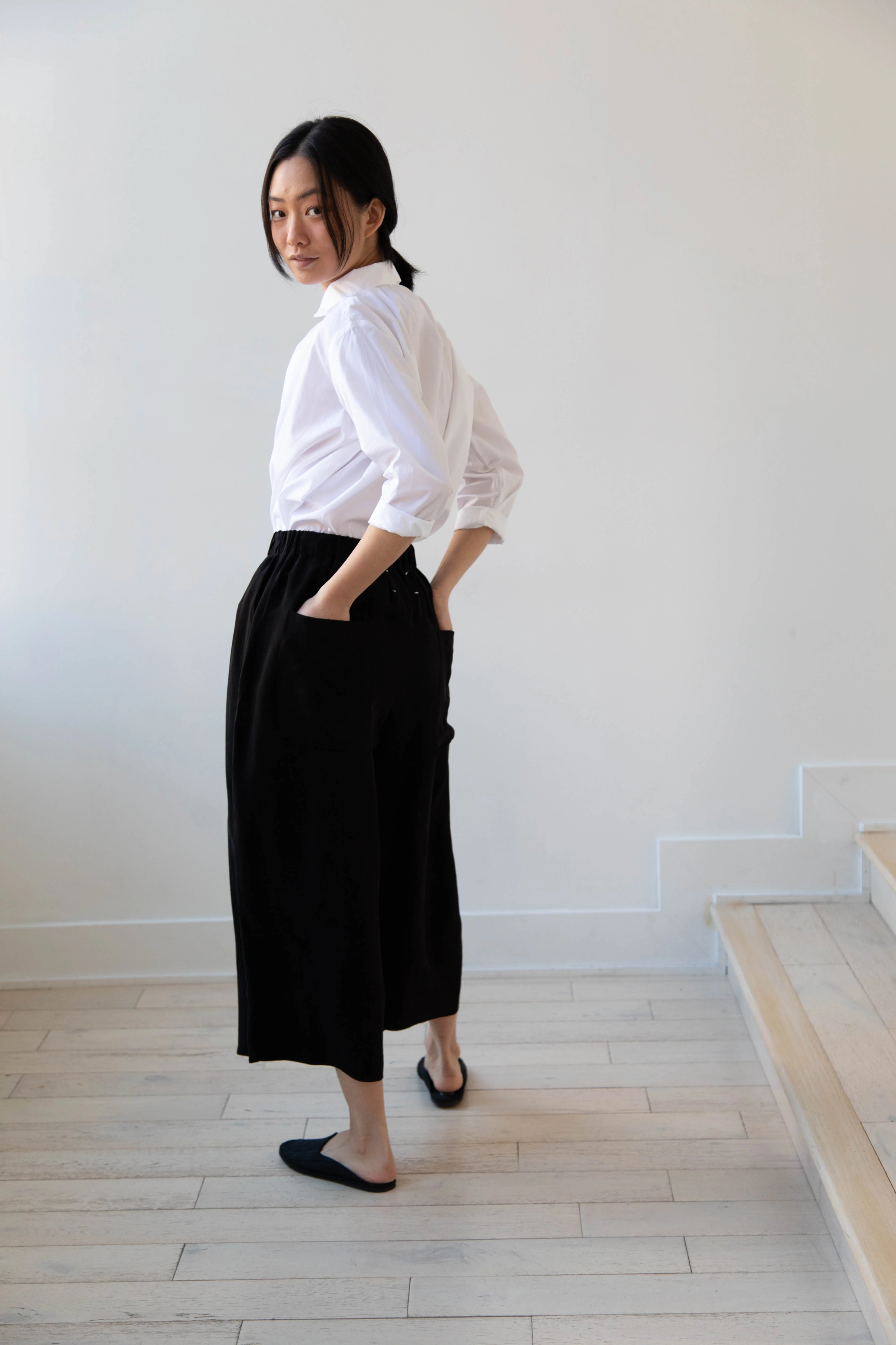 Fabiana Pigna | Cayo Pants in Obsidian Cupro - Image 16