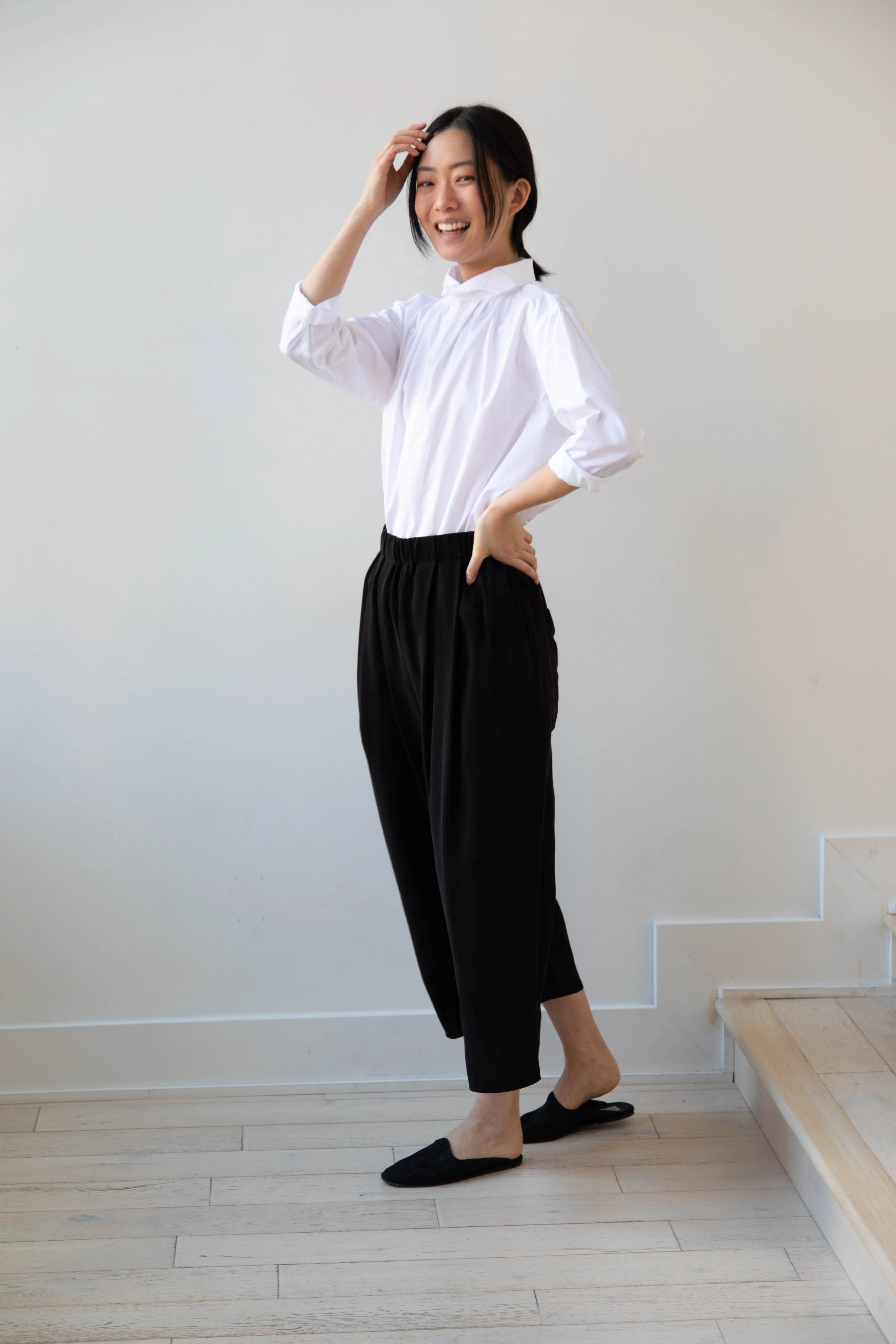 Fabiana Pigna | Cayo Pants in Obsidian Cupro - Image 4