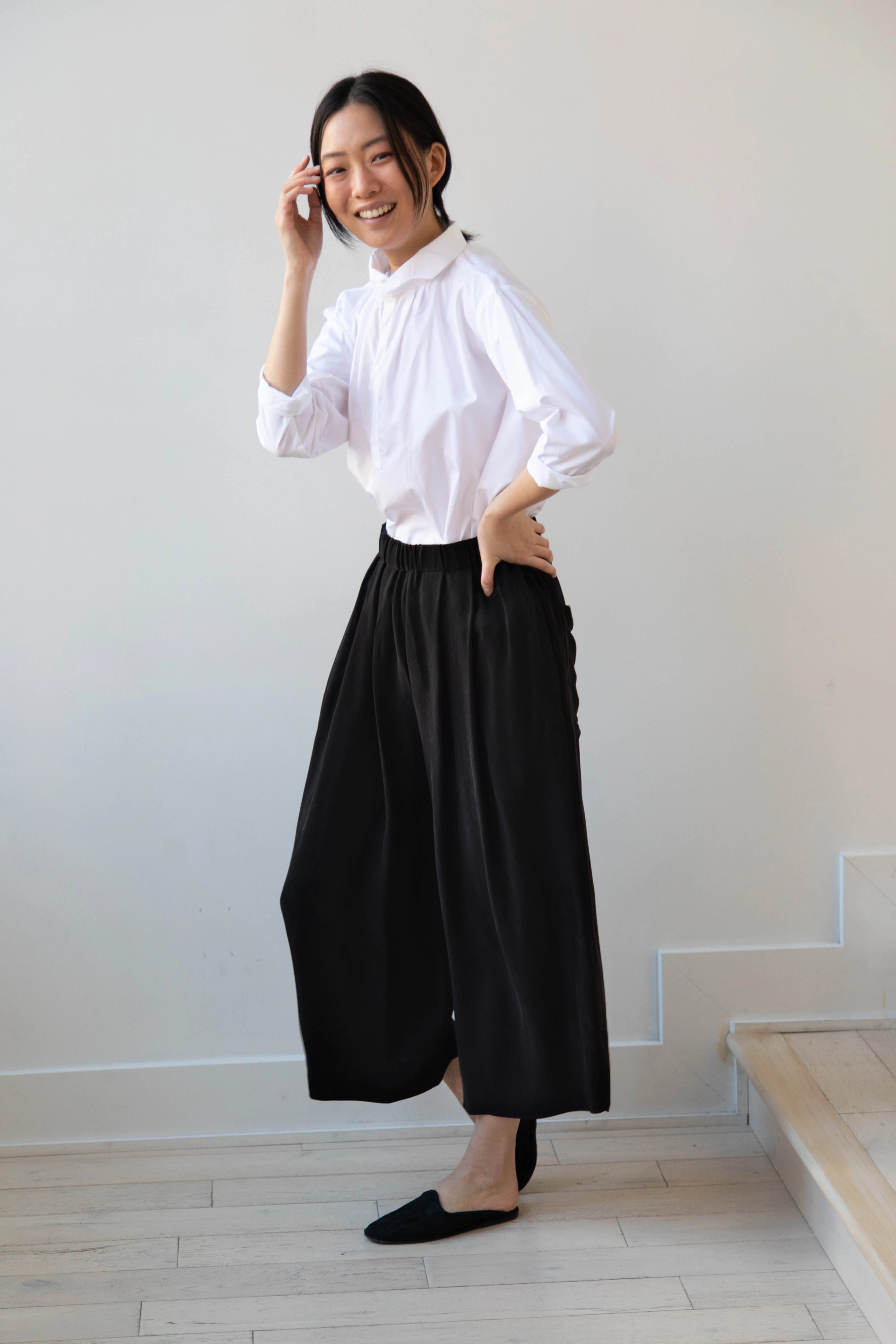 Fabiana Pigna | Cayo Pants in Obsidian Cupro - Image 5