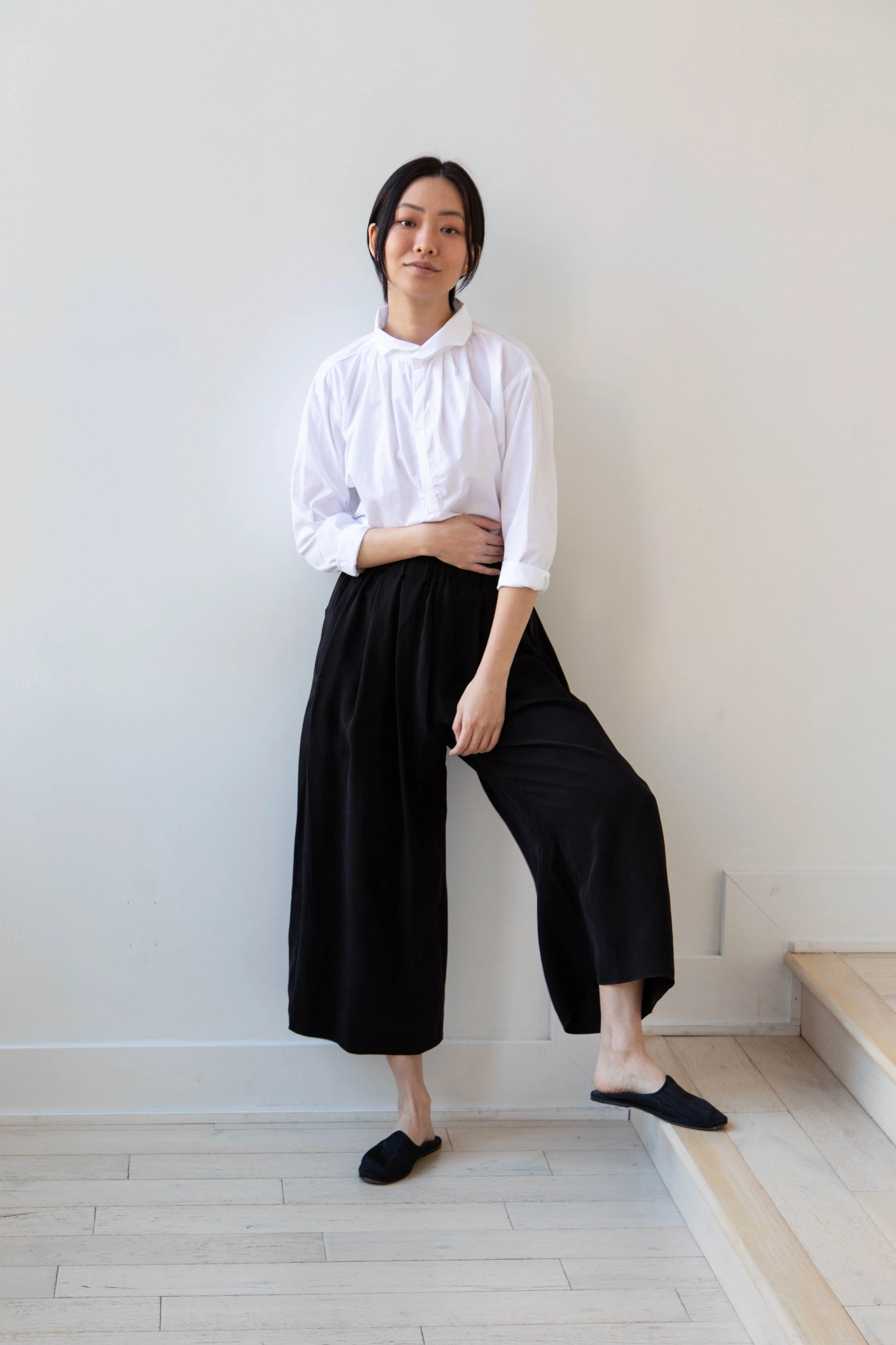 Fabiana Pigna | Cayo Pants in Obsidian Cupro - Image 7