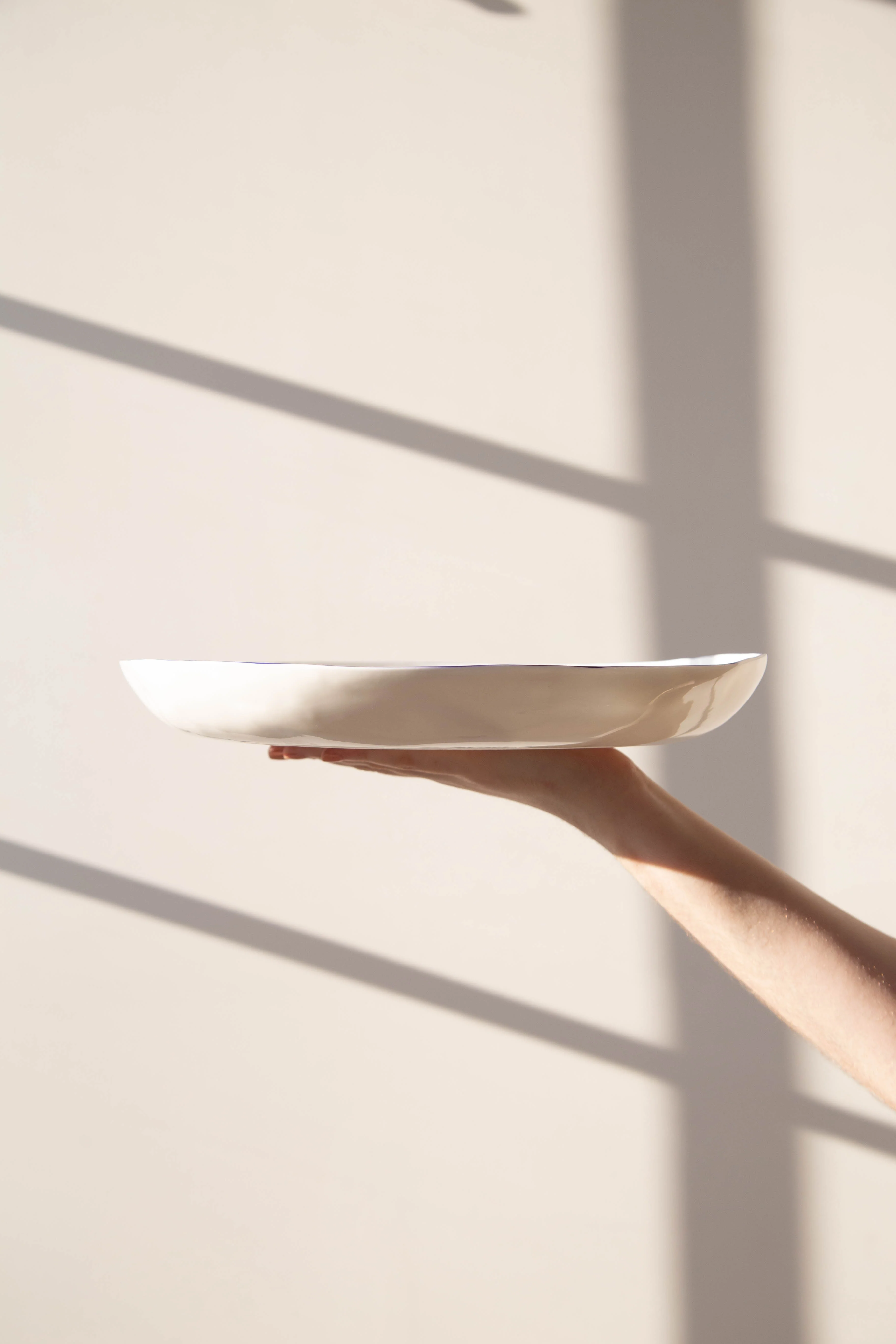 Feldspar | Serving Platter in White & Cobalt - Image 5