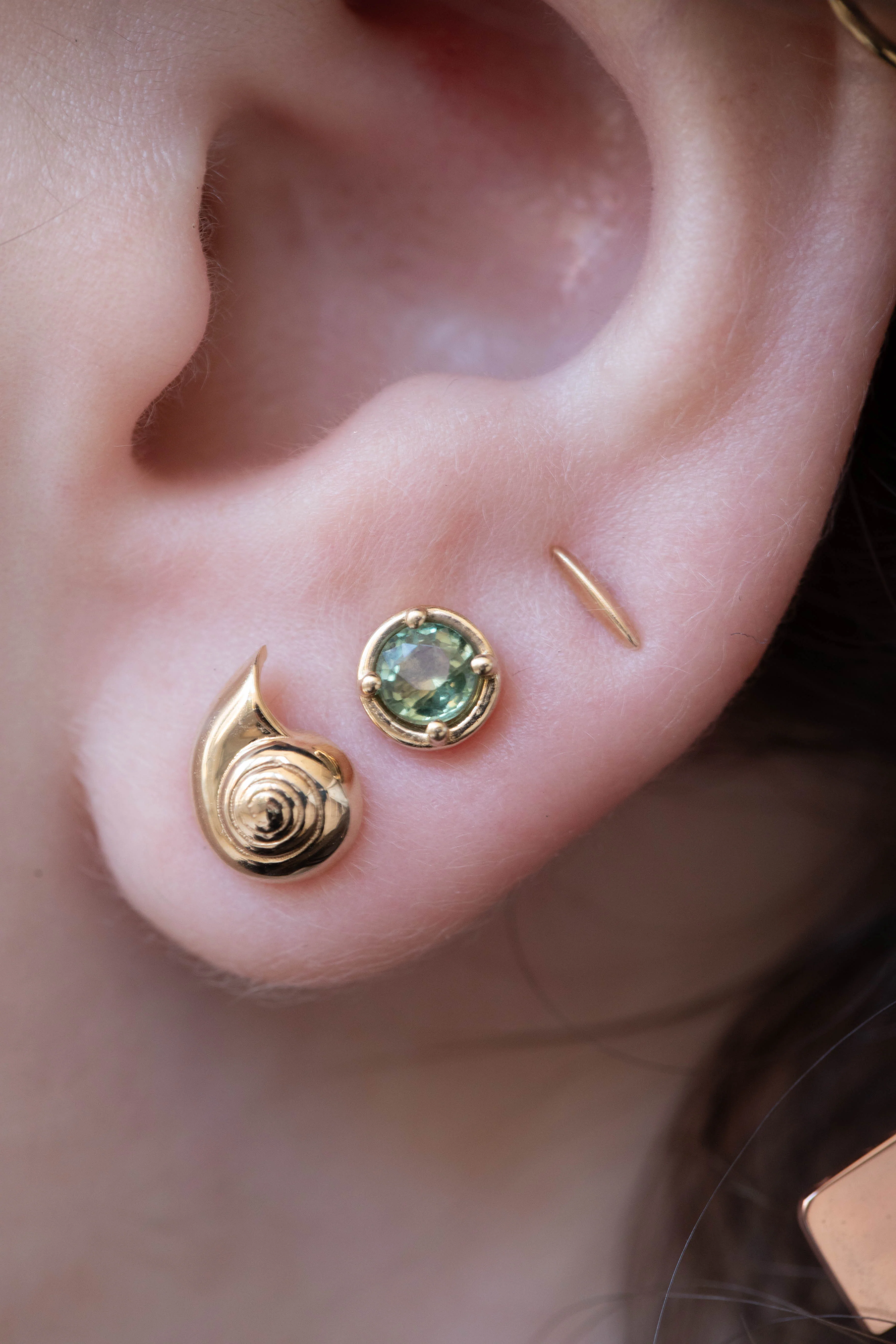 Kathryn Bentley | Nautilus Shell Earrings - Image 4