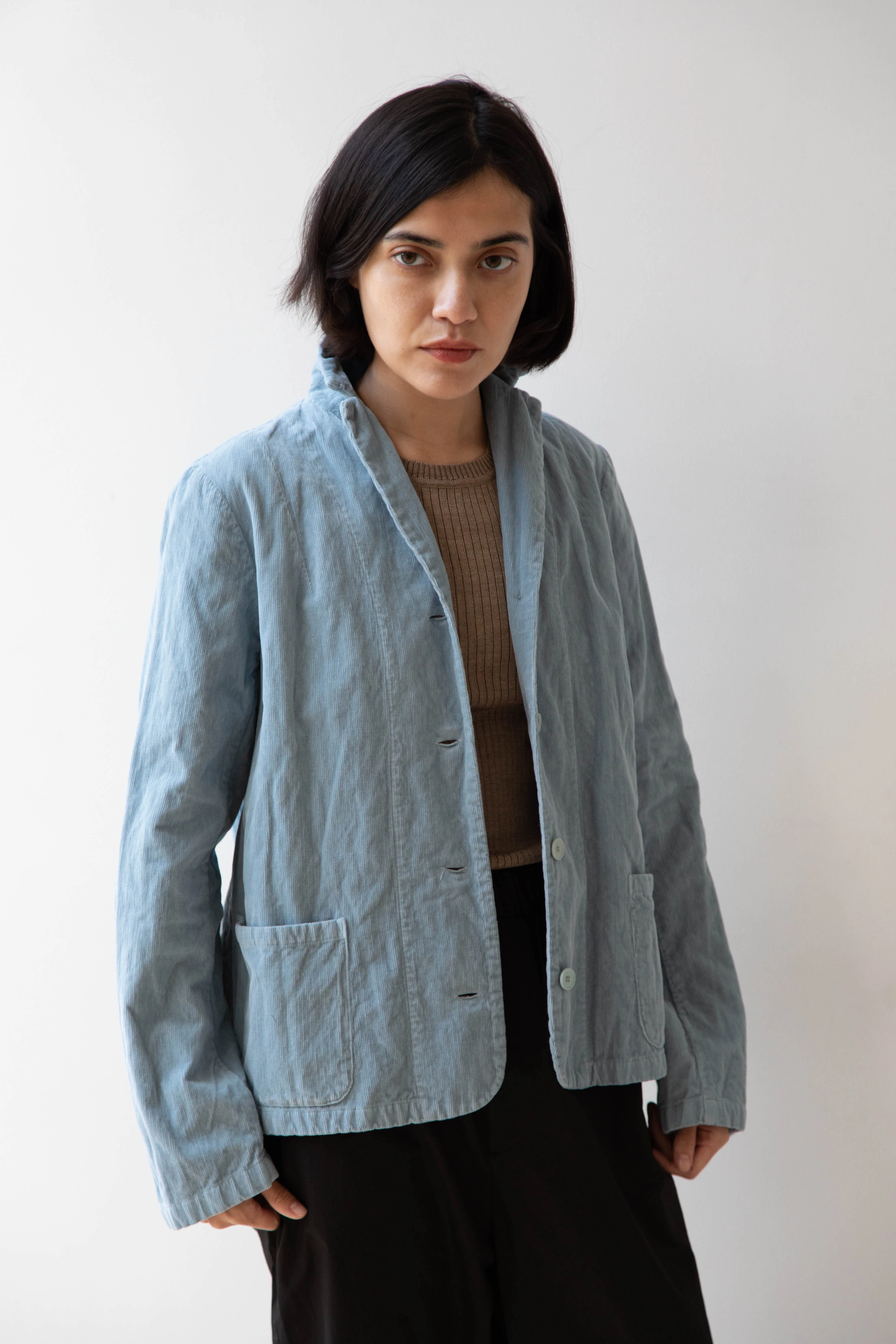 Manuelle Guibal | Fitted Jacket in Aqua - Image 14