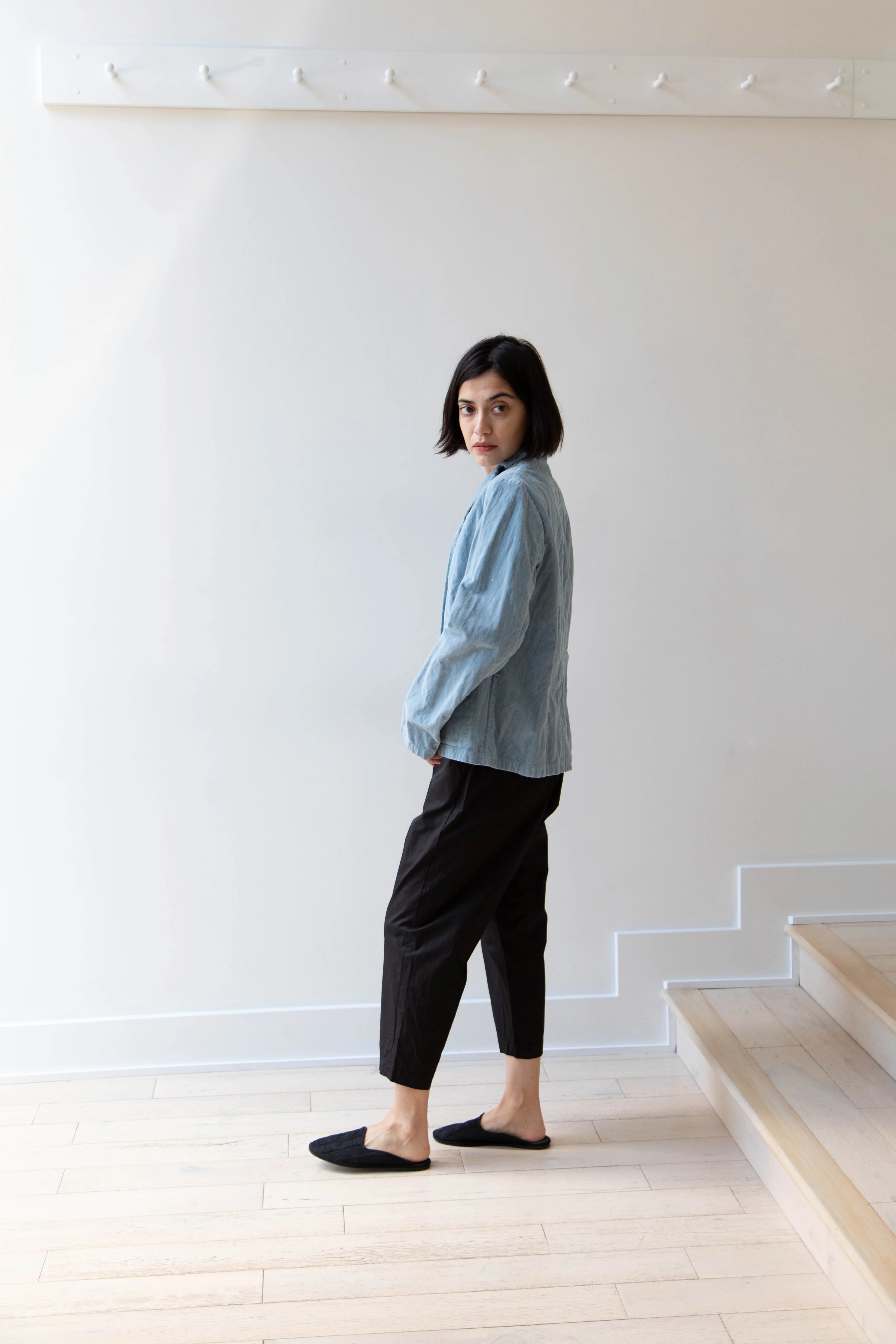 Manuelle Guibal | Fitted Jacket in Aqua - Image 27