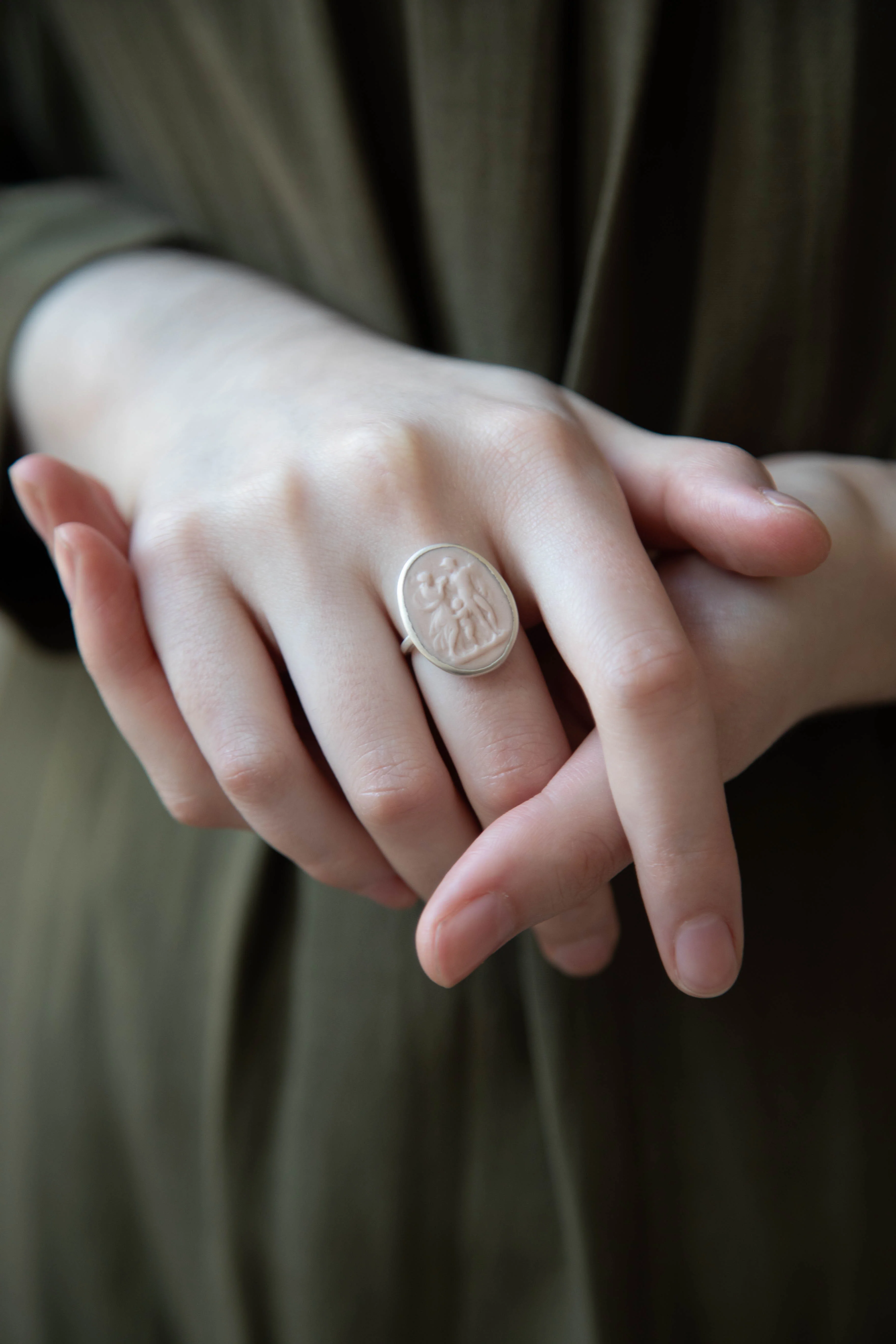 Marcie McGoldrick | Family Ring in Blush & Silver - Image 3