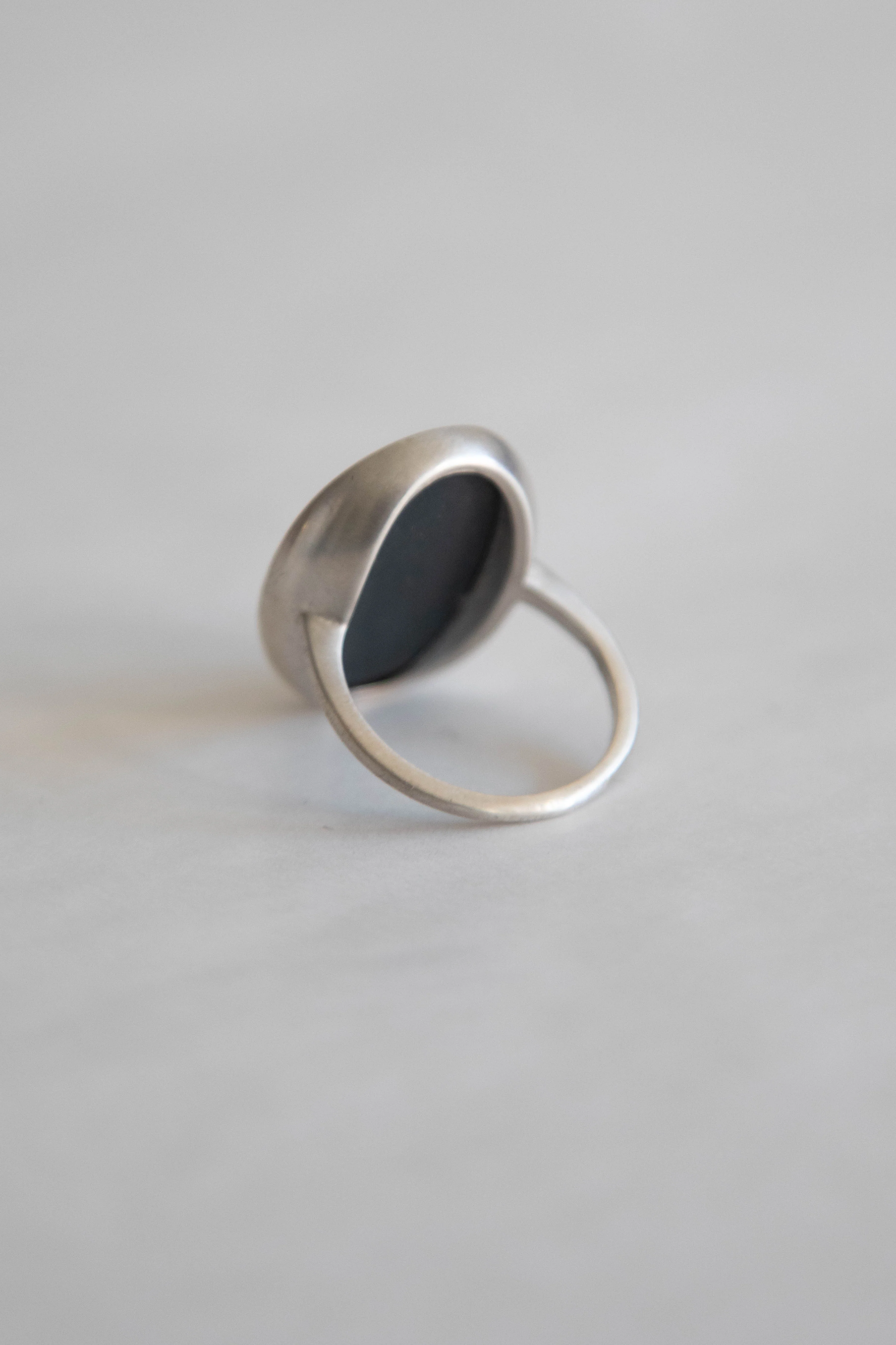 Marcie McGoldrick | Philosopher Ring in Onyx & Silver - Image 3