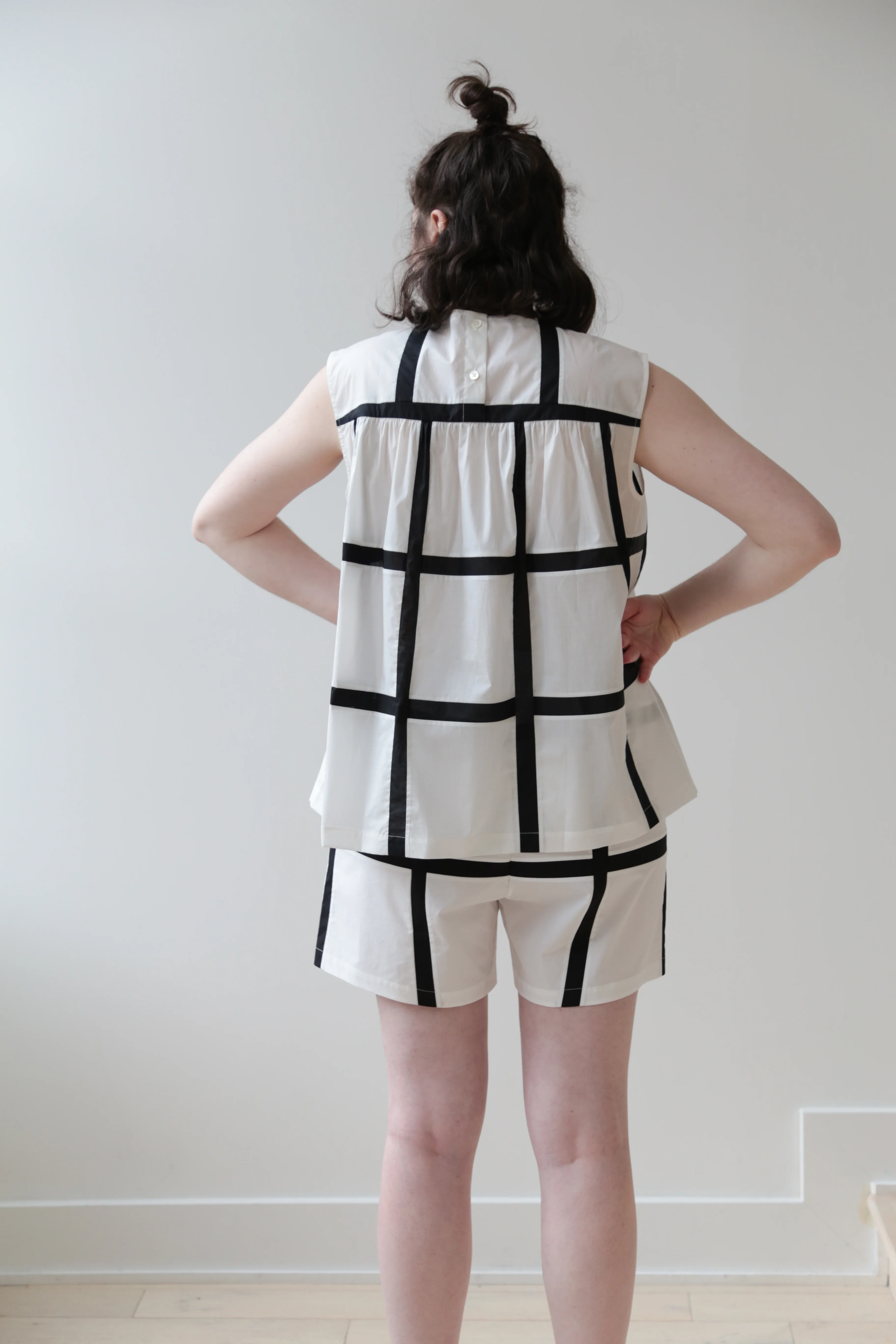 Nina Donis Black and White Check Set - Image 19