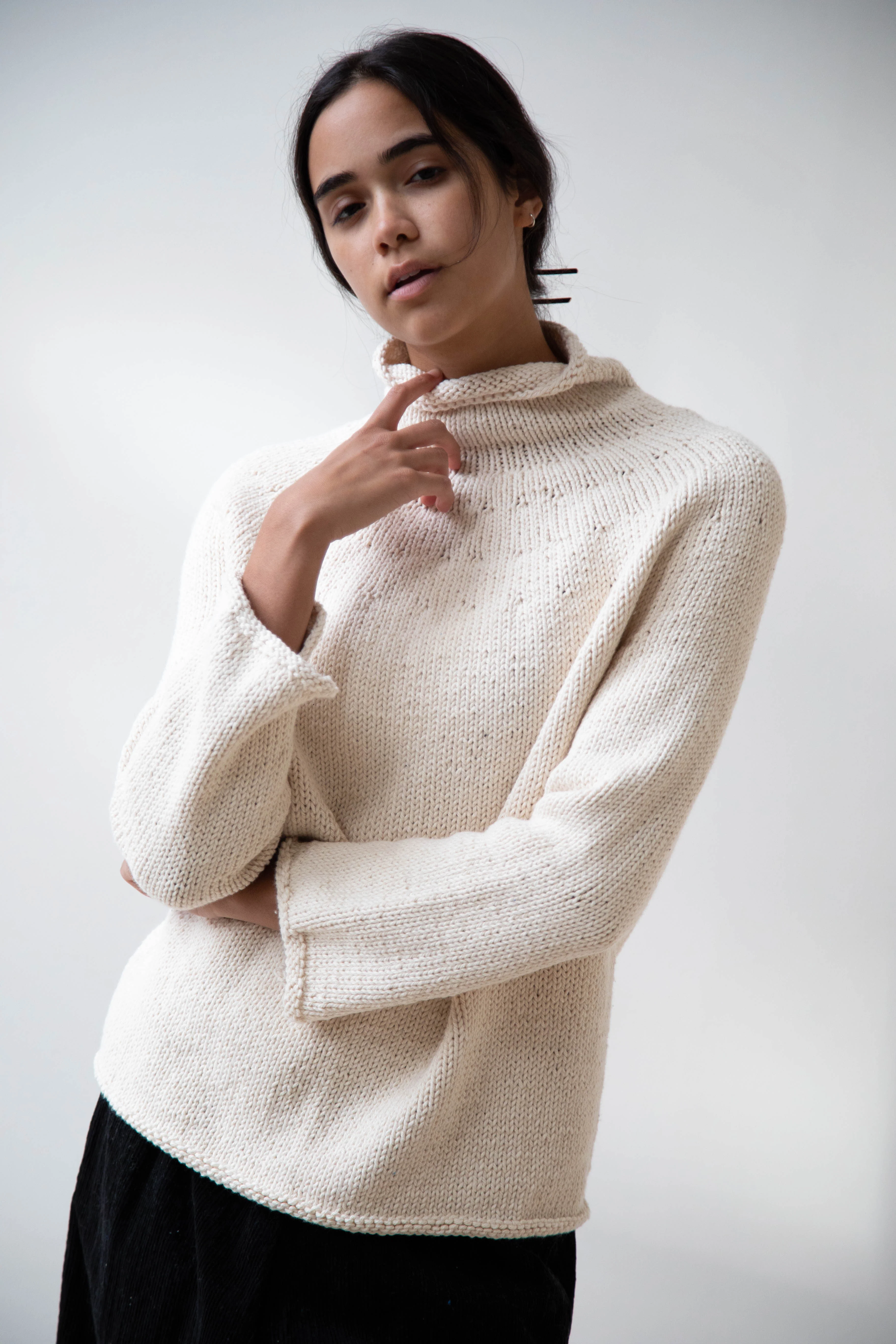 Nitto Café da Manha Sweater in Off White - Image 10