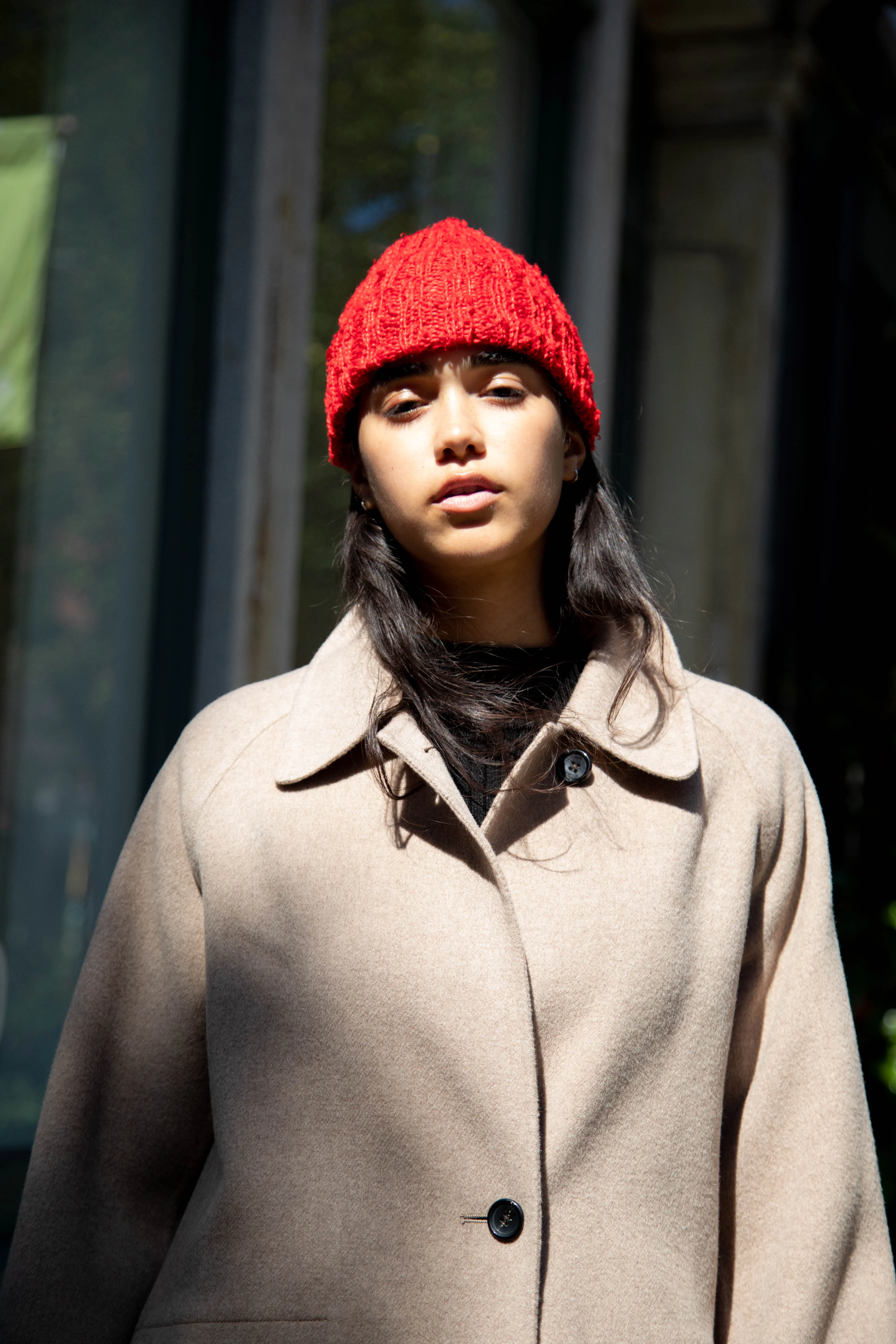 Nitto Gorro Hat in Red Silk - Image 28