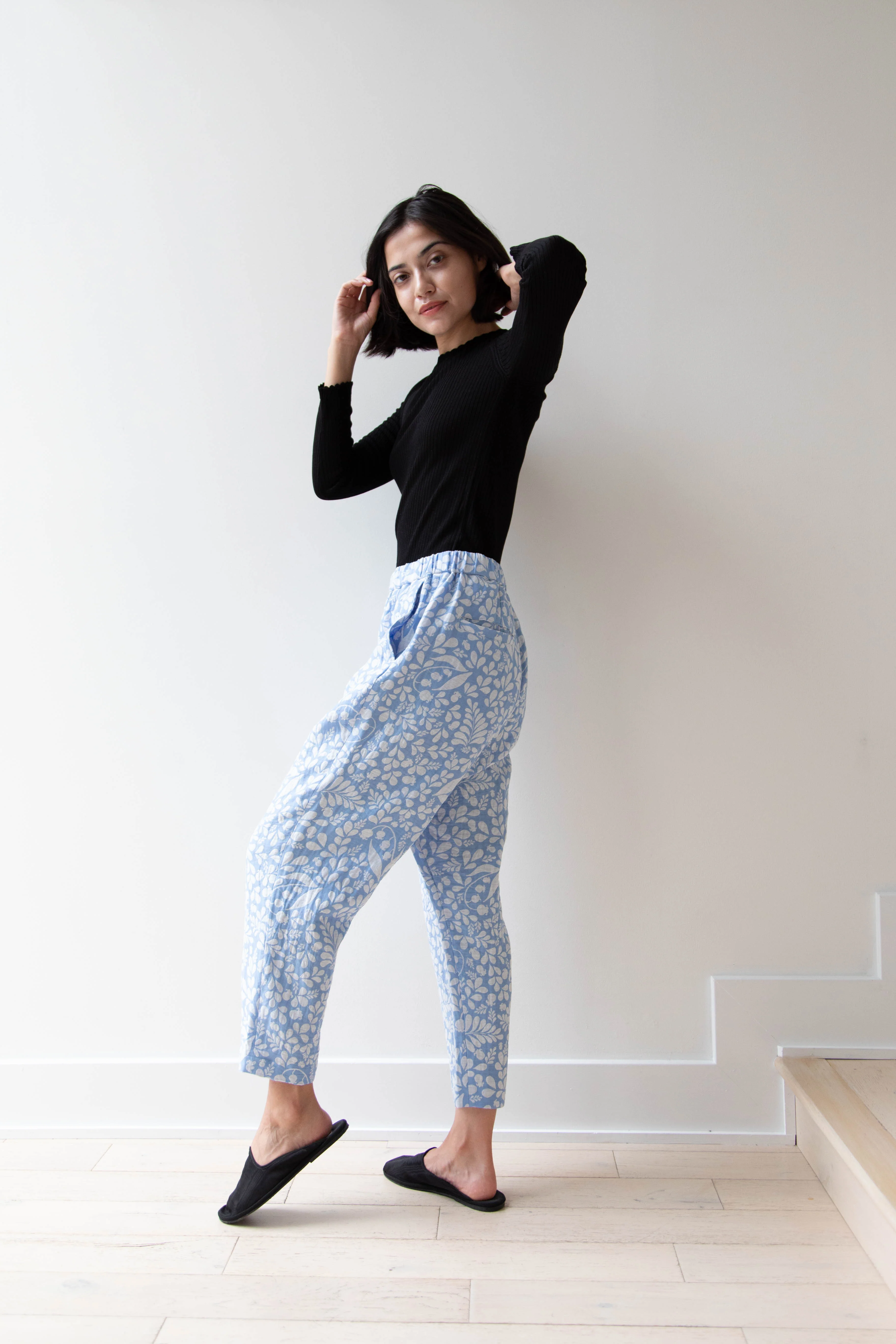 Old Man's Tailor | Tapered Floral Trousers - Image 4