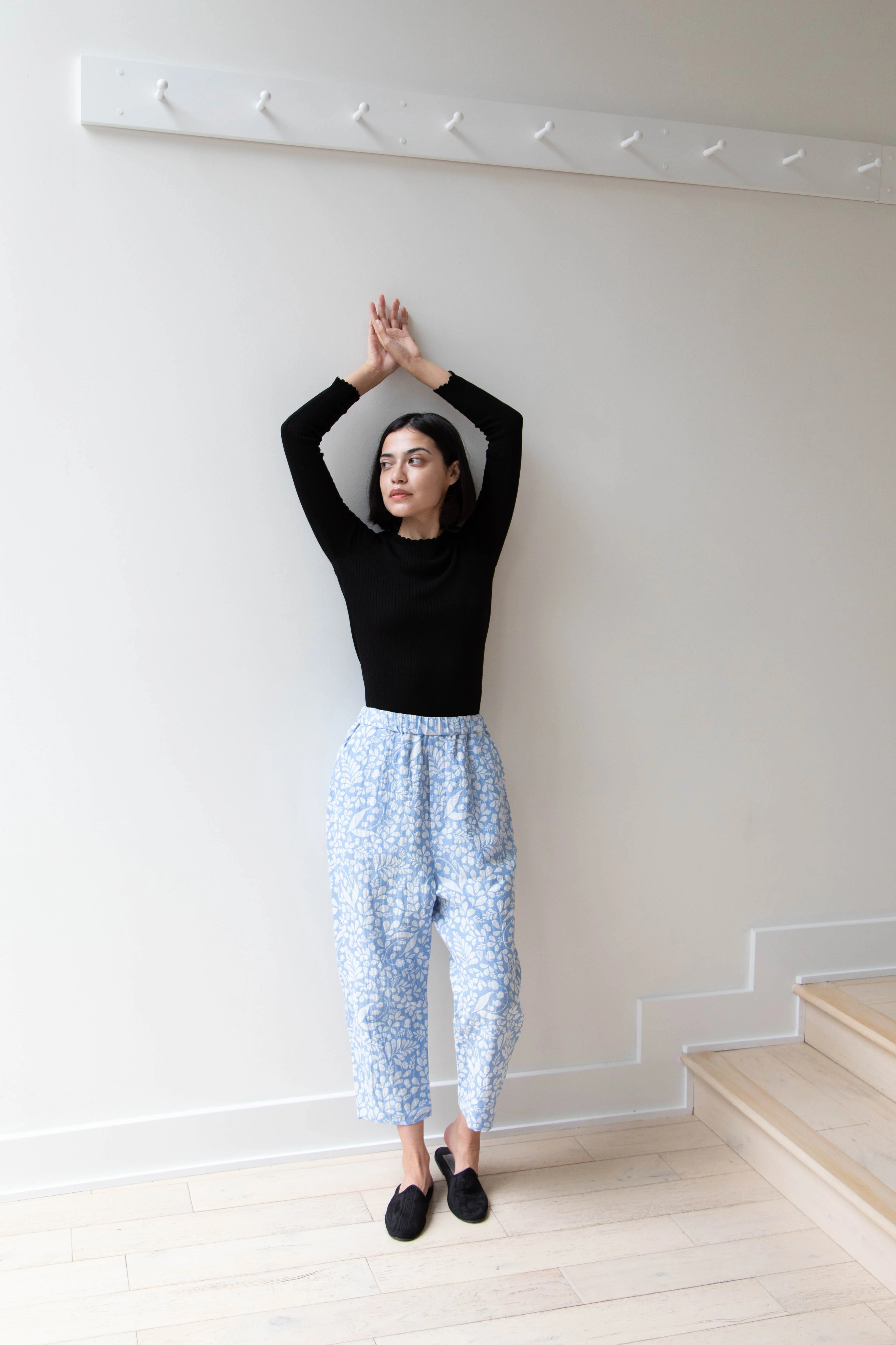 Old Man's Tailor | Tapered Floral Trousers - Image 8