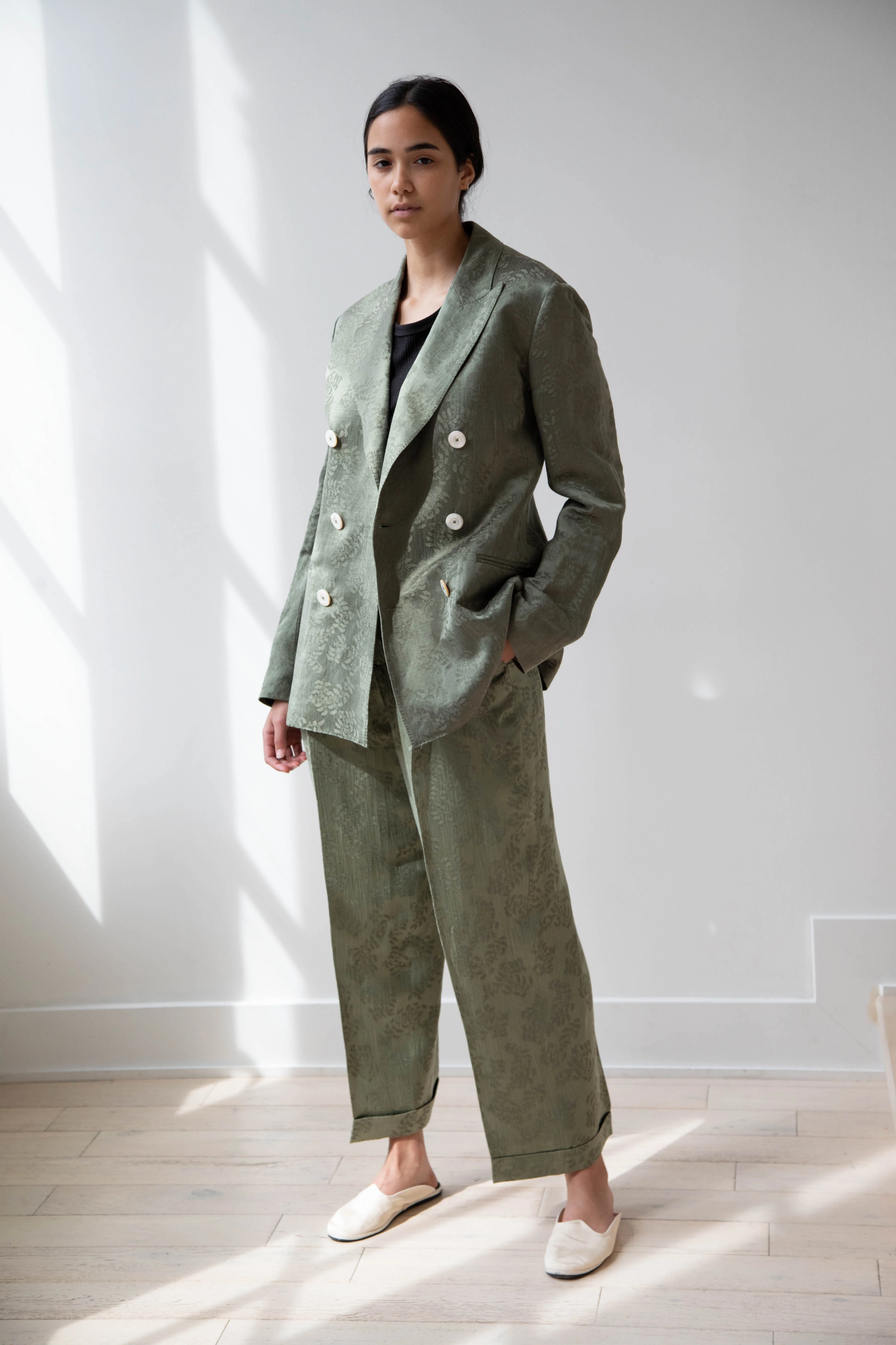 Zanini Double Breasted Blazer - Image 11