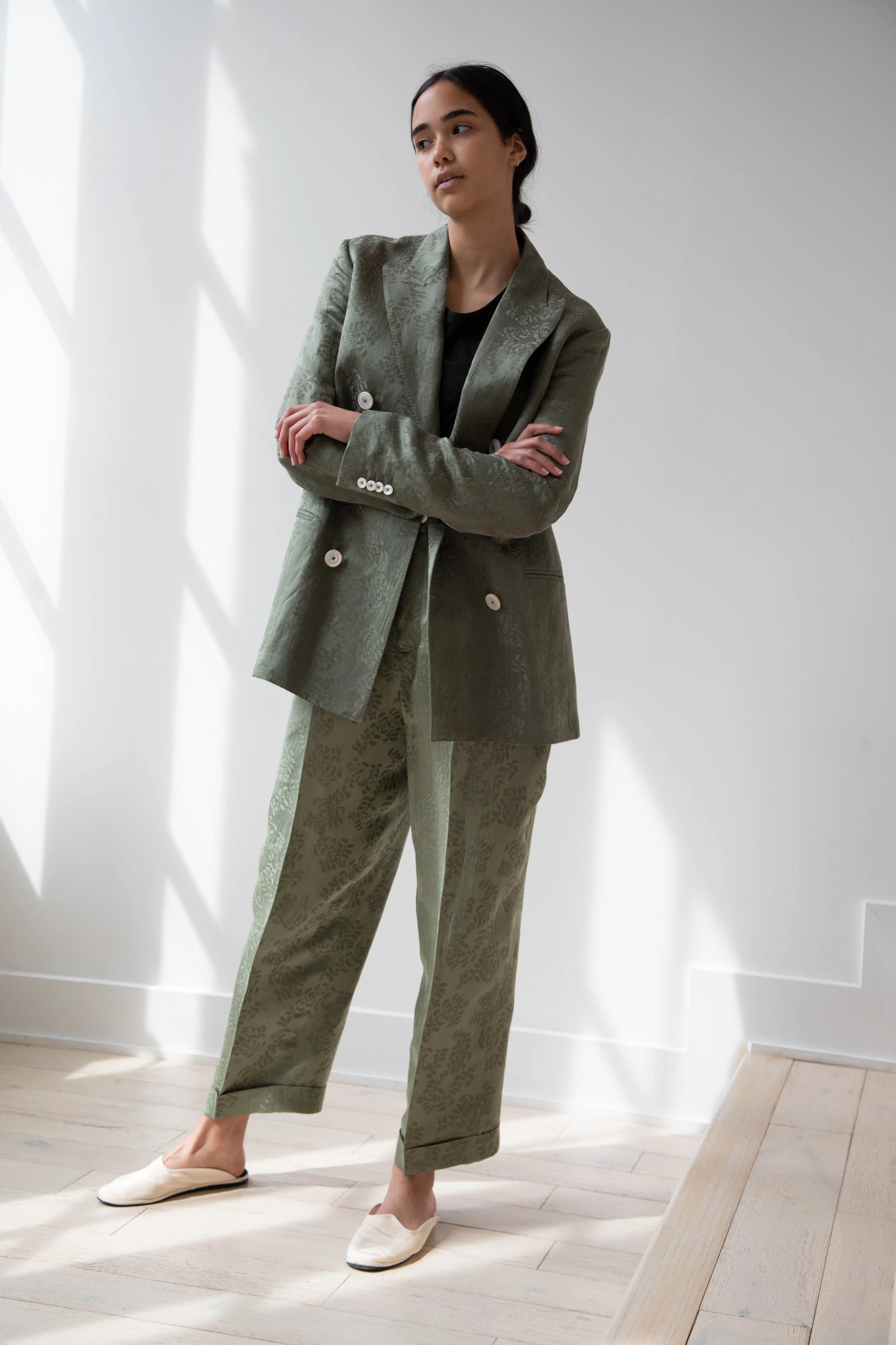 Zanini Double Breasted Blazer - Image 14