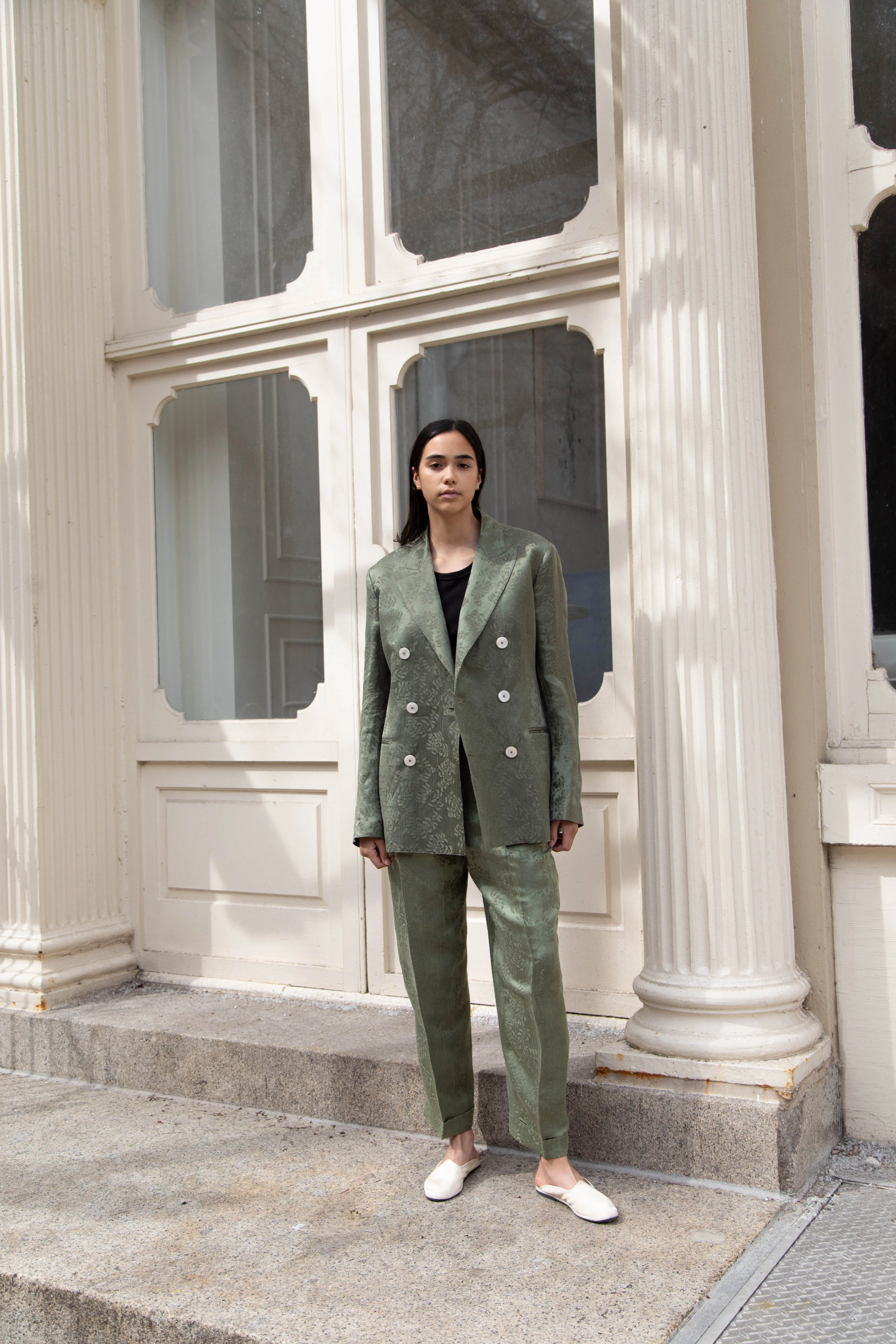 Zanini Double Breasted Blazer - Image 35