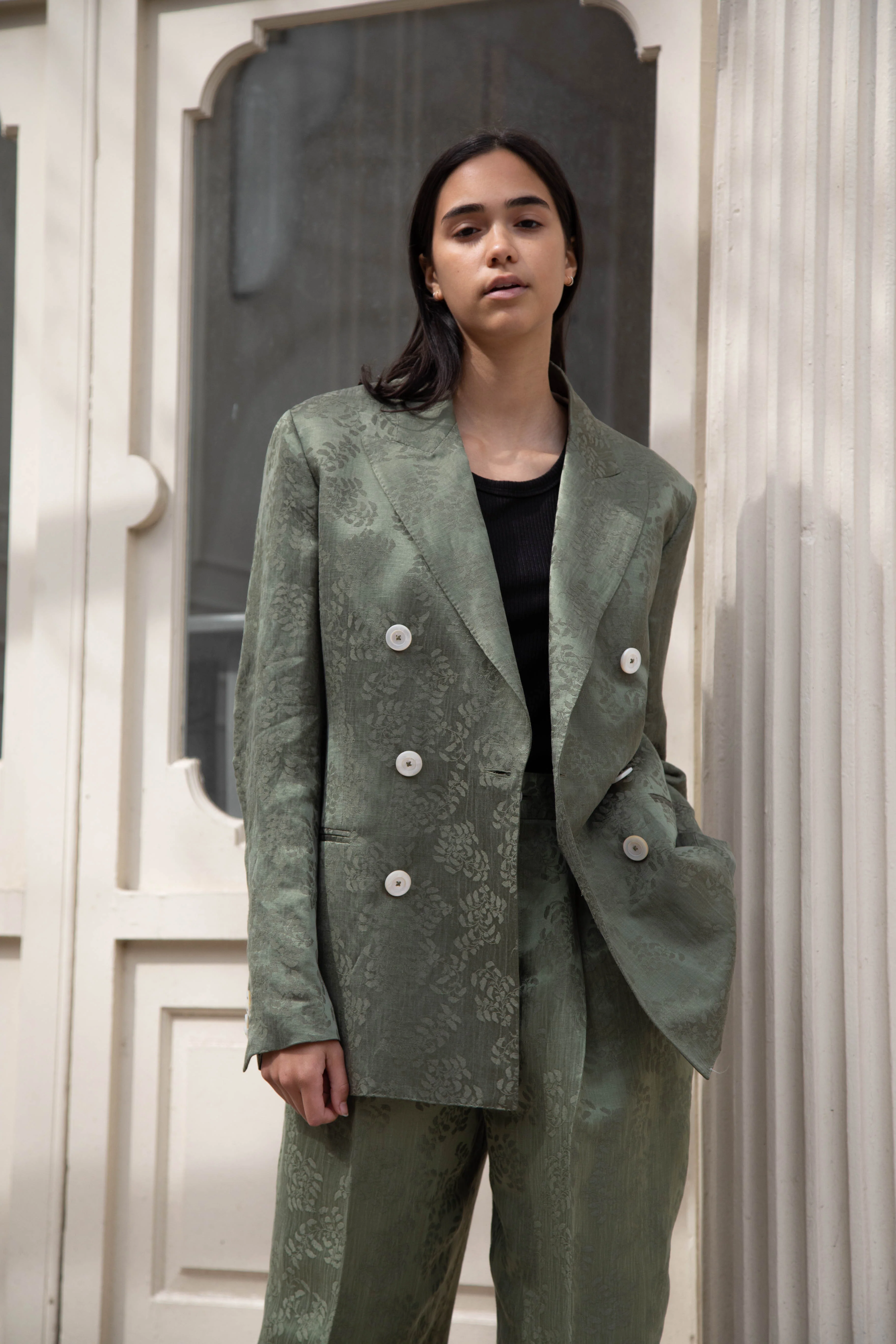 Zanini Double Breasted Blazer - Image 37