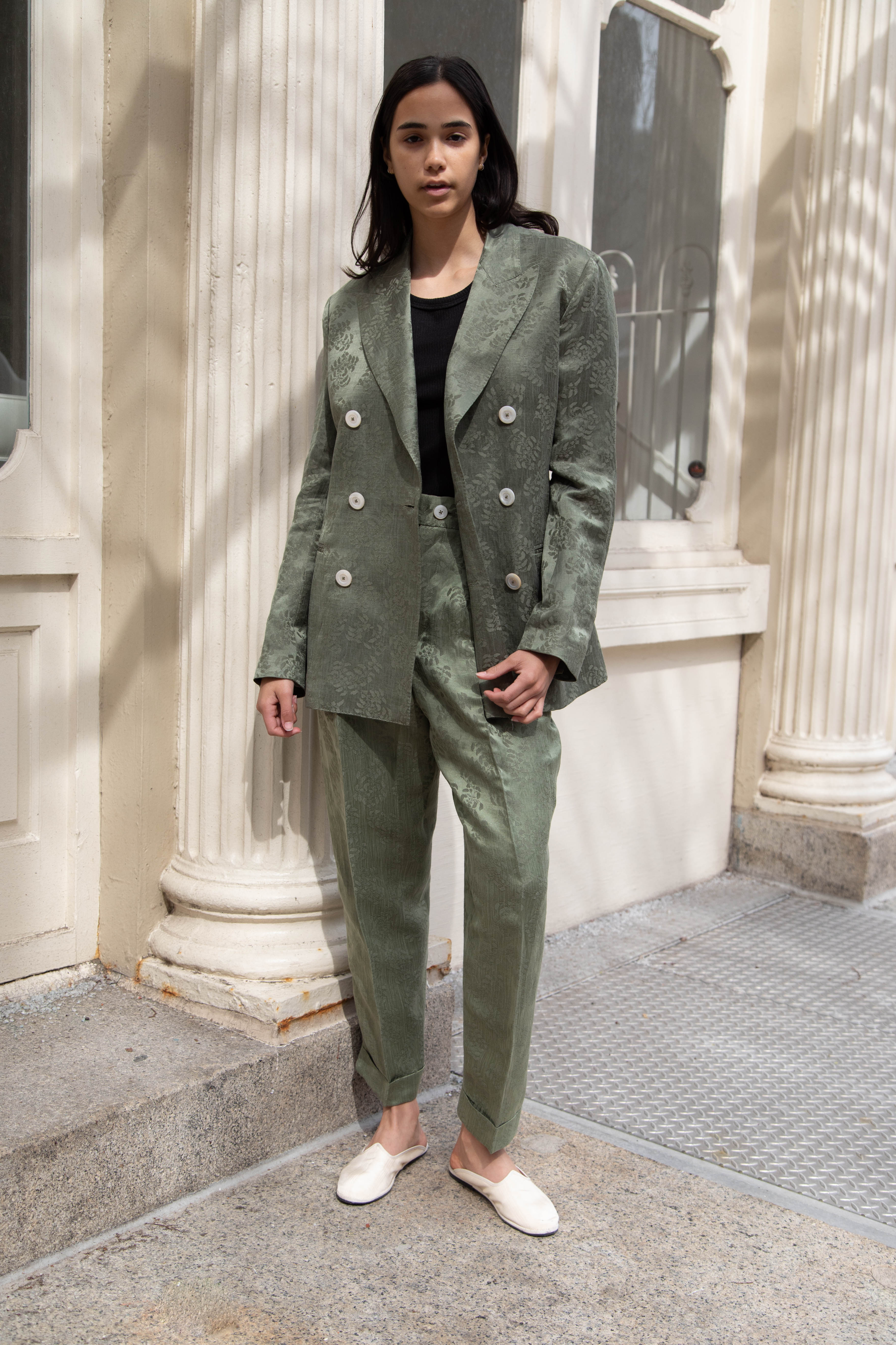 Zanini Double Breasted Blazer - Image 39