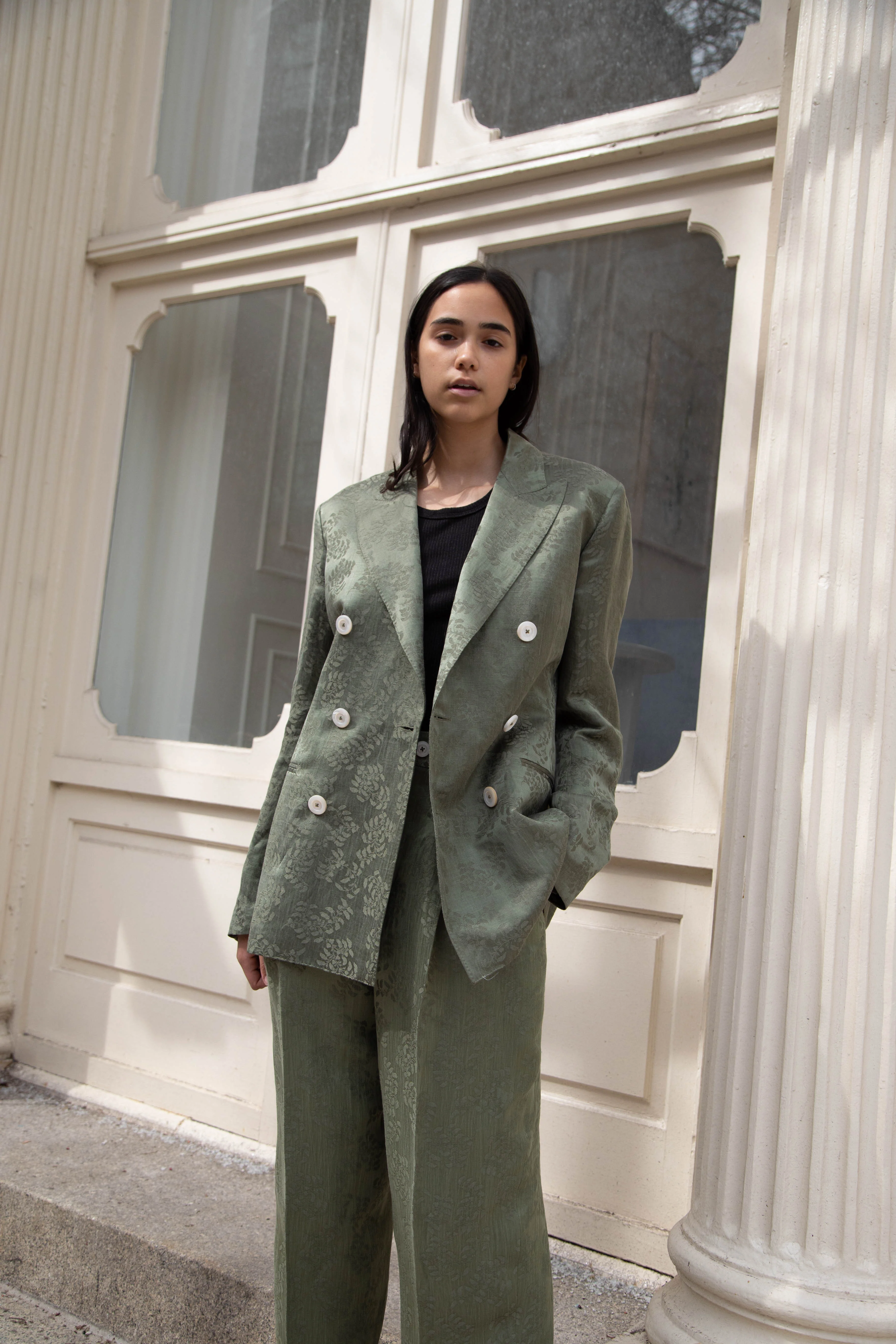 Zanini Double Breasted Blazer - Image 4