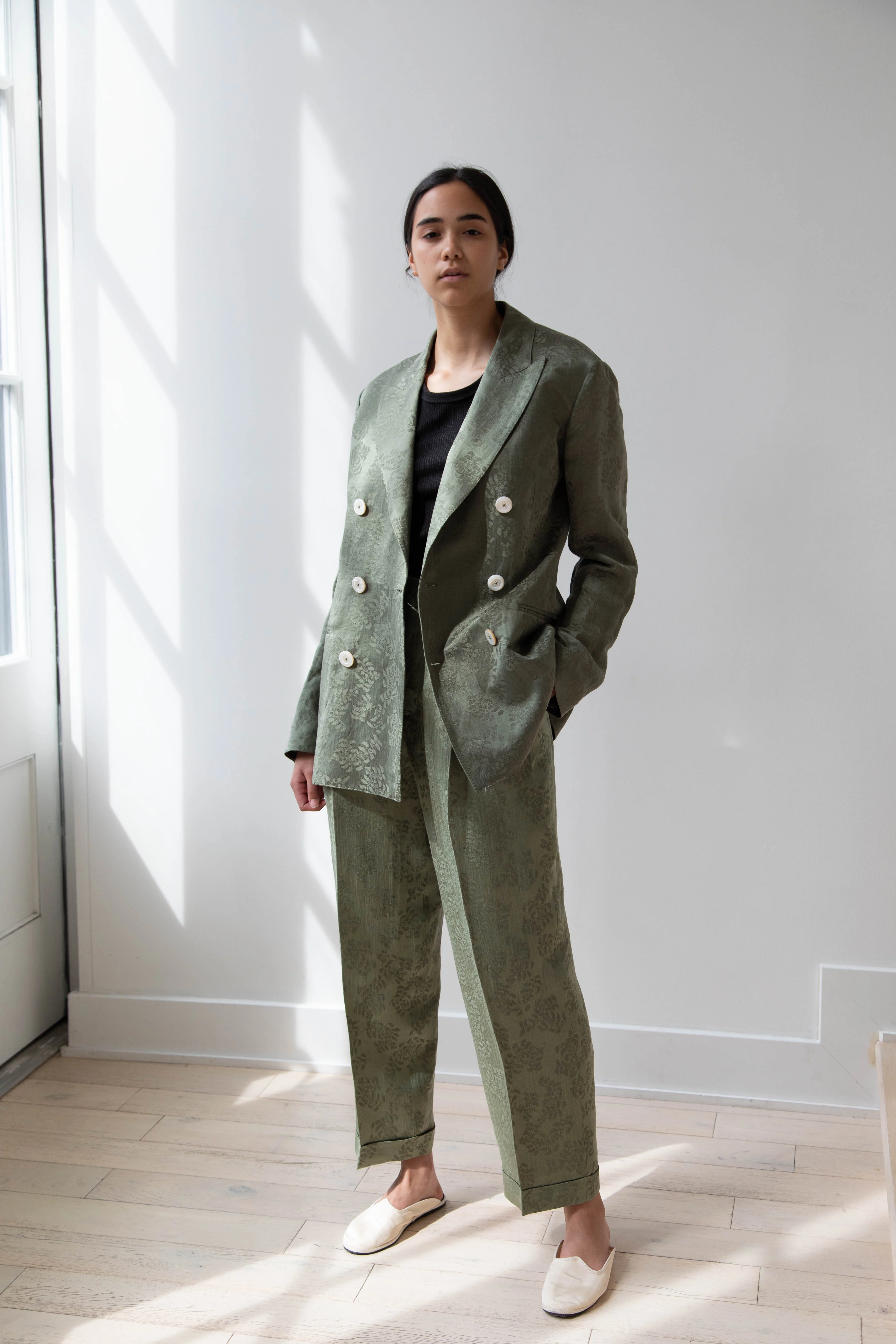 Zanini Double Breasted Blazer - Image 9