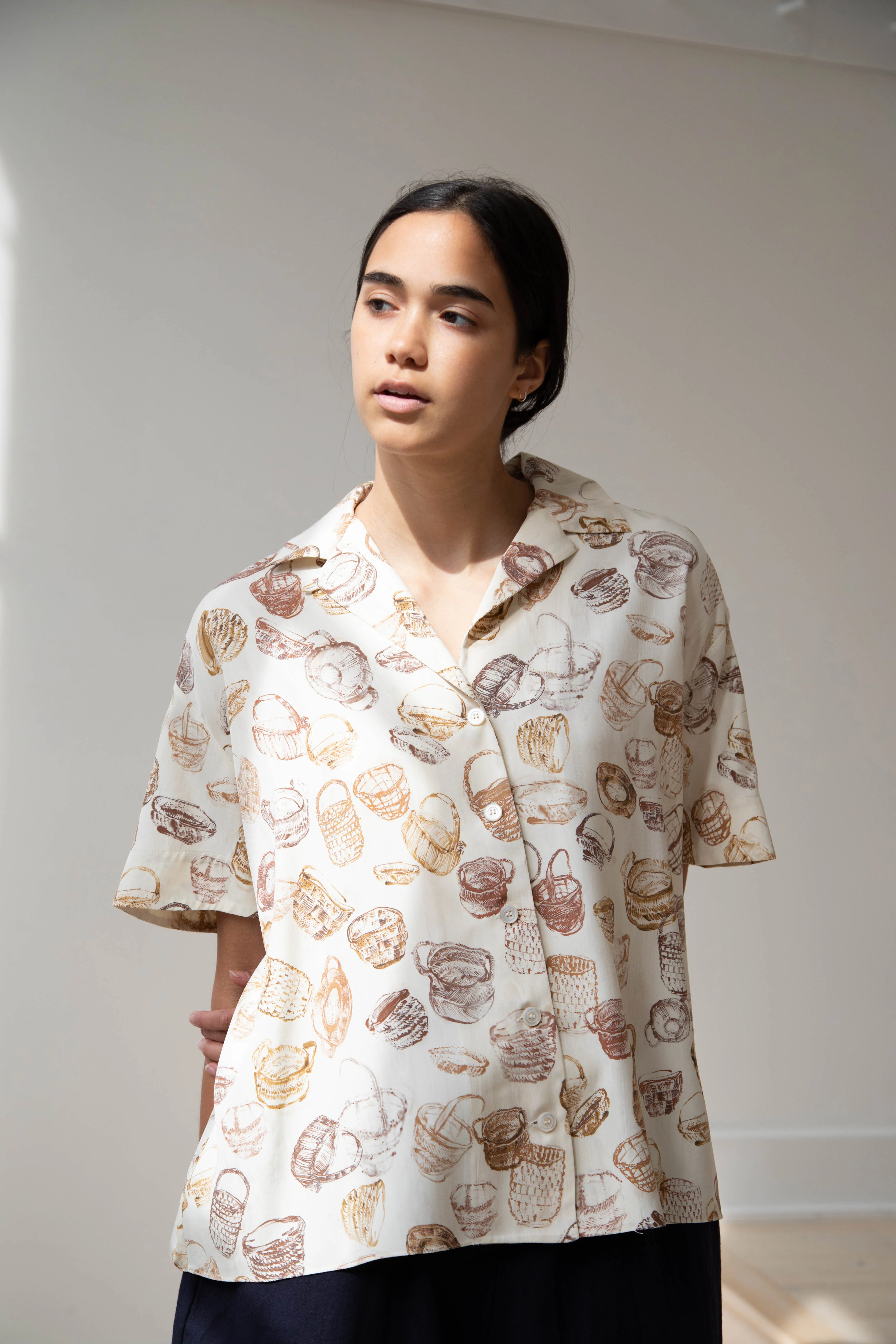 Zanini Silk Basket Top - Image 19