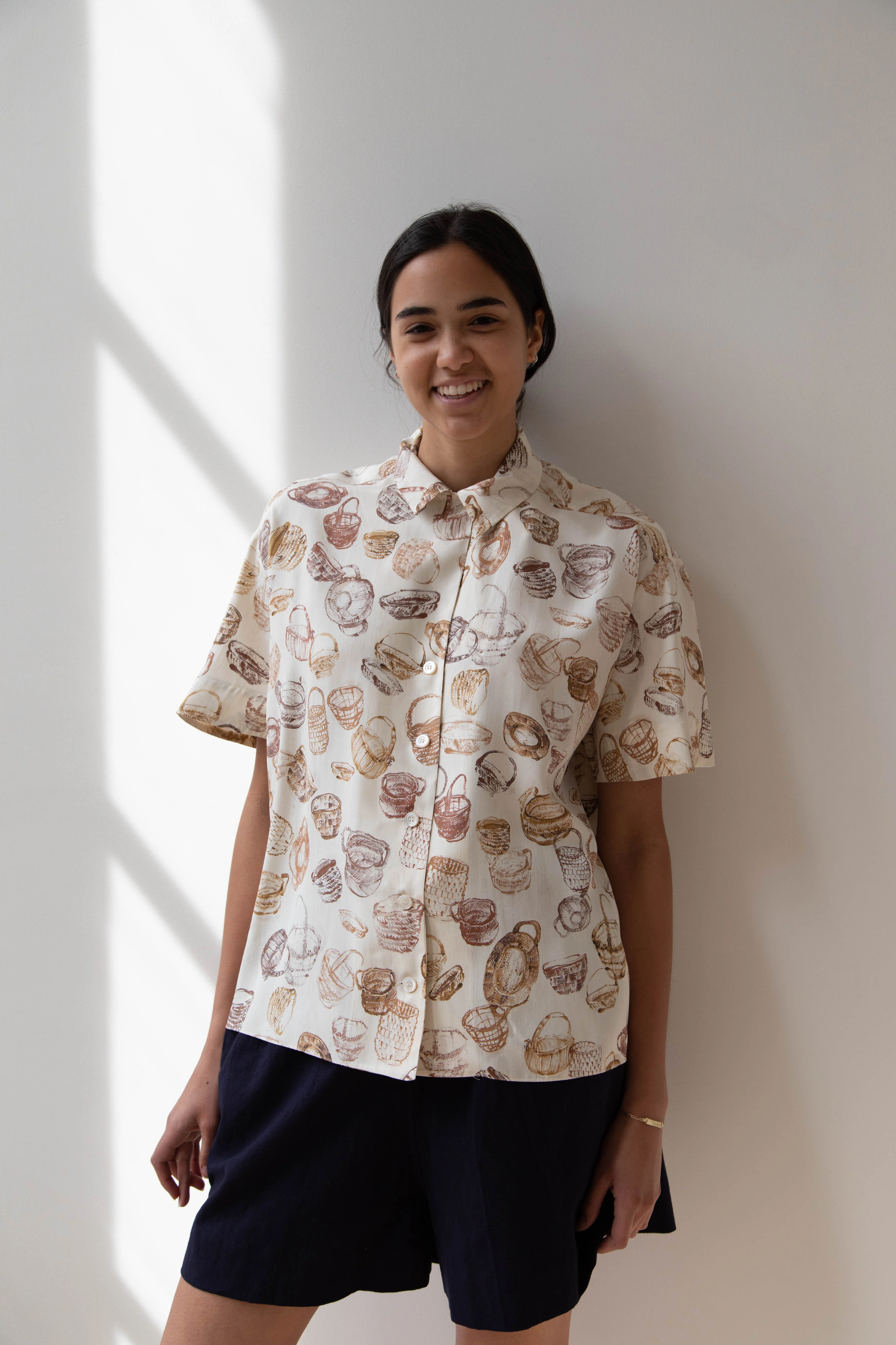 Zanini Silk Basket Top - Image 25