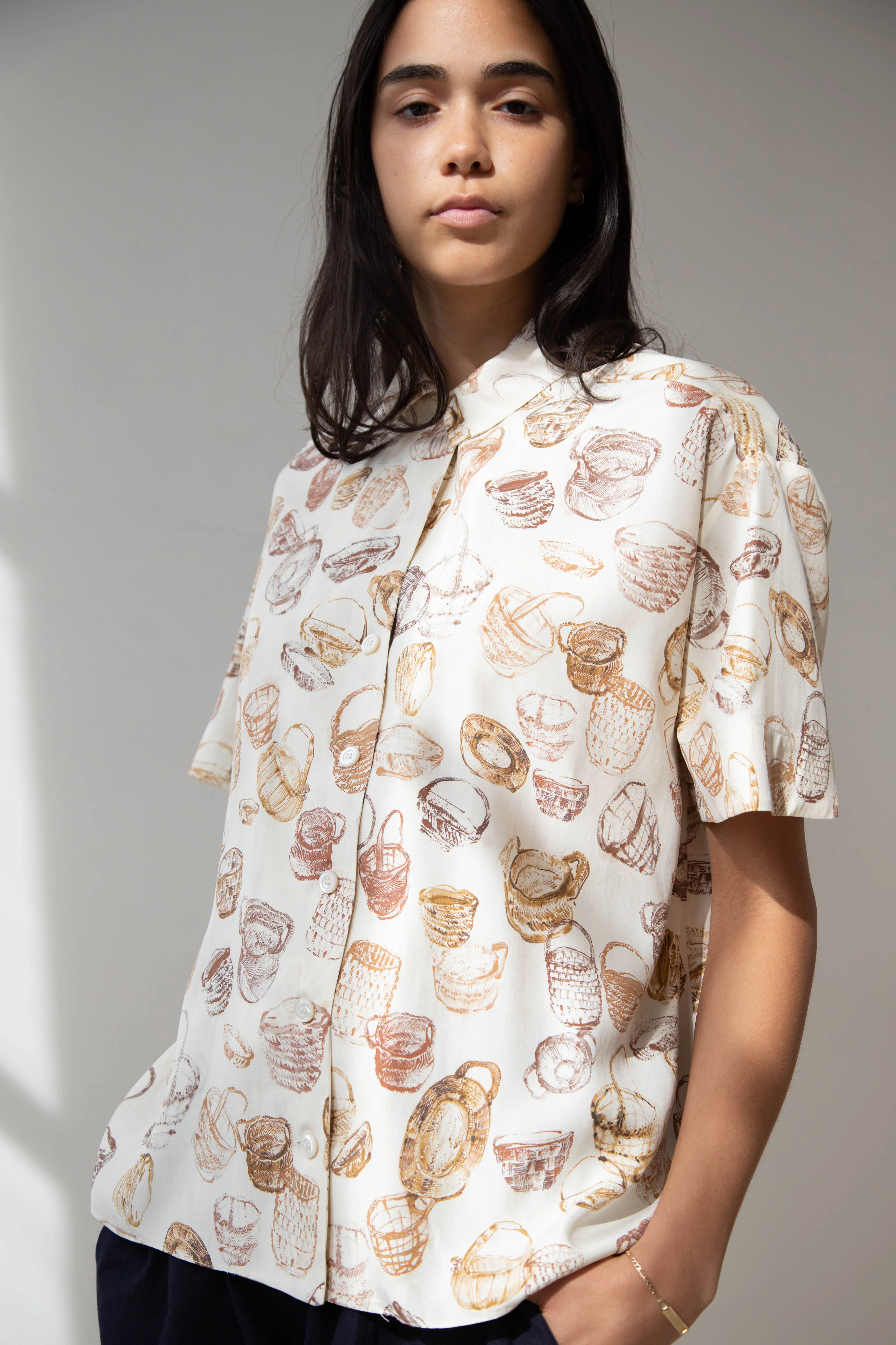 Zanini Silk Basket Top - Image 5